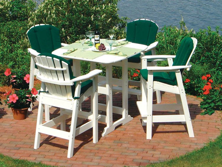 Seaside Casual Portsmouth Recycled Plastic Bar Set SSC051SET2