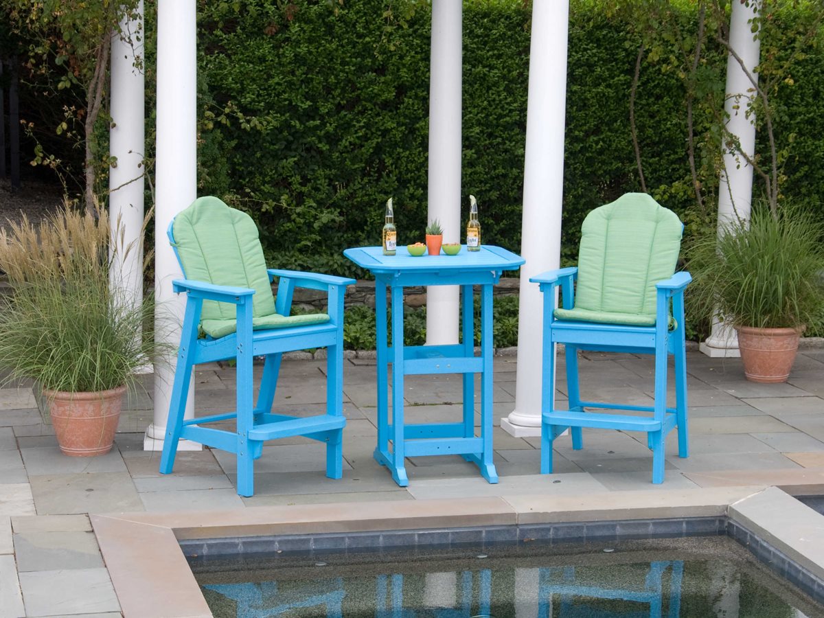 Seaside Casual Portsmouth Recycled Plastic Bar Set SSC057SET2
