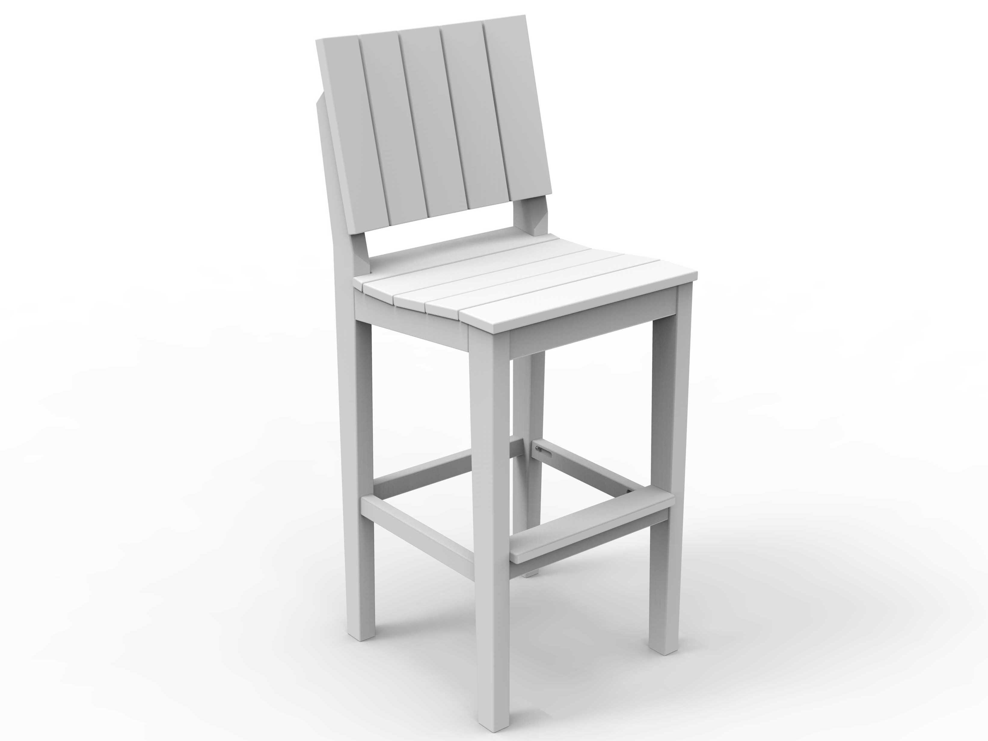 Seaside Casual Mad Recycled Plastic Bar Stool 286S