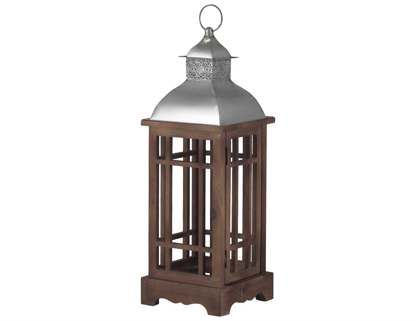 Sterling Poynton Medium Outdoor Lantern Candle Holder 138037