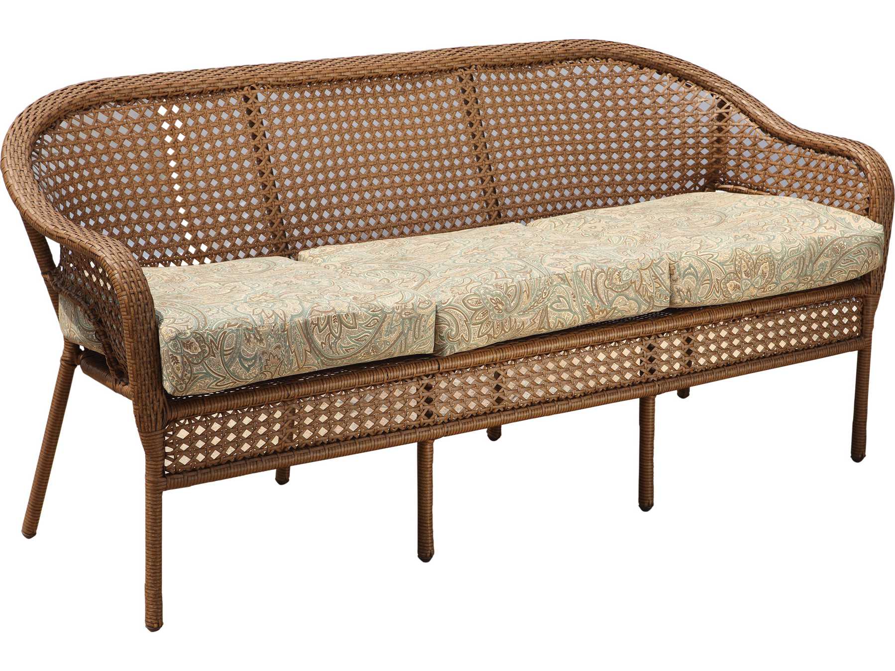 Suncoast Kona Wicker Cushion Sofa SU12310