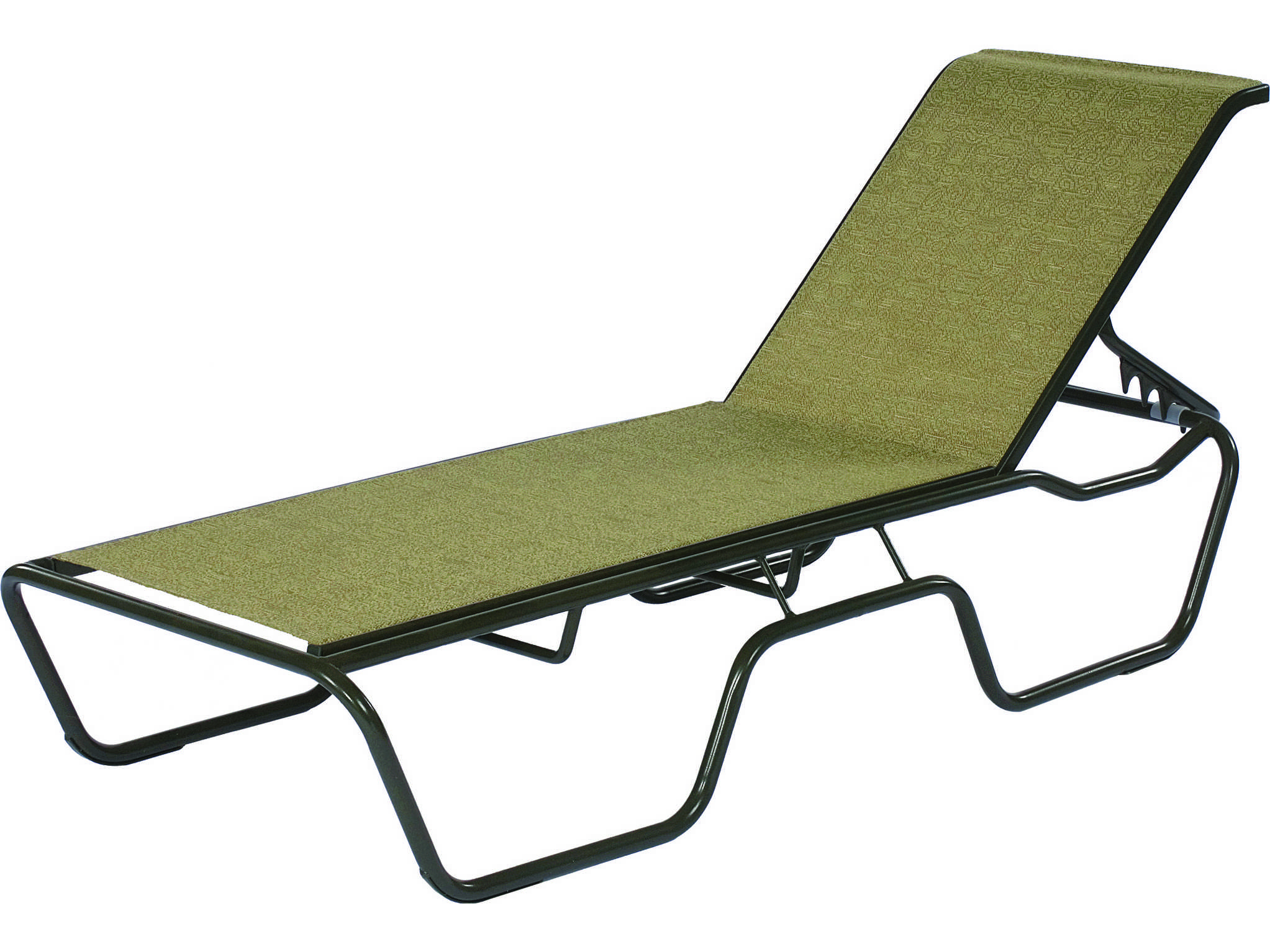 Suncoast Sanibel Sling Cast Aluminum Stackable Chaise 1913