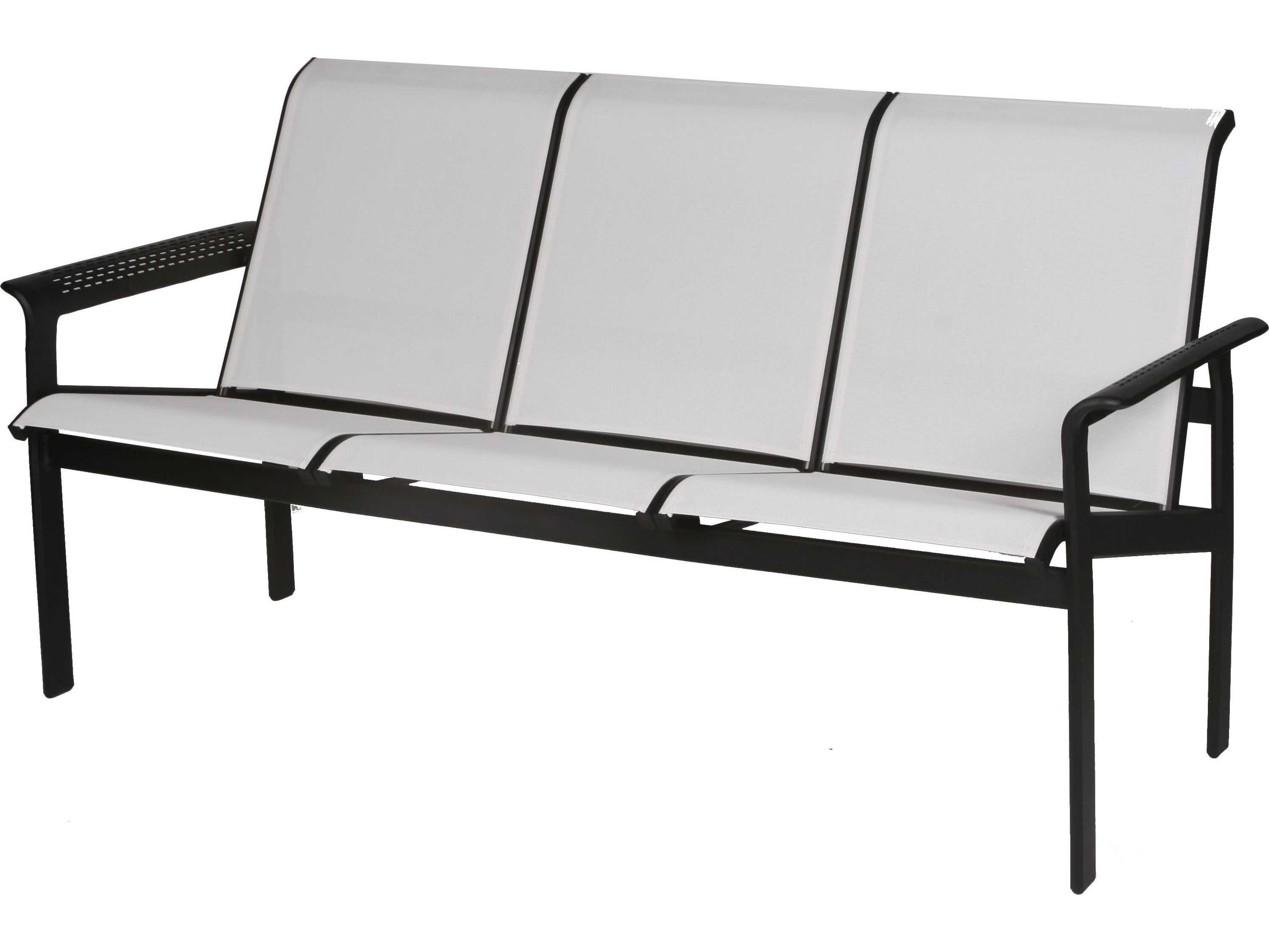 Suncoast South Beach Sling Cast Aluminum Sofa | 9210 (2988 x 2242 Pixel)