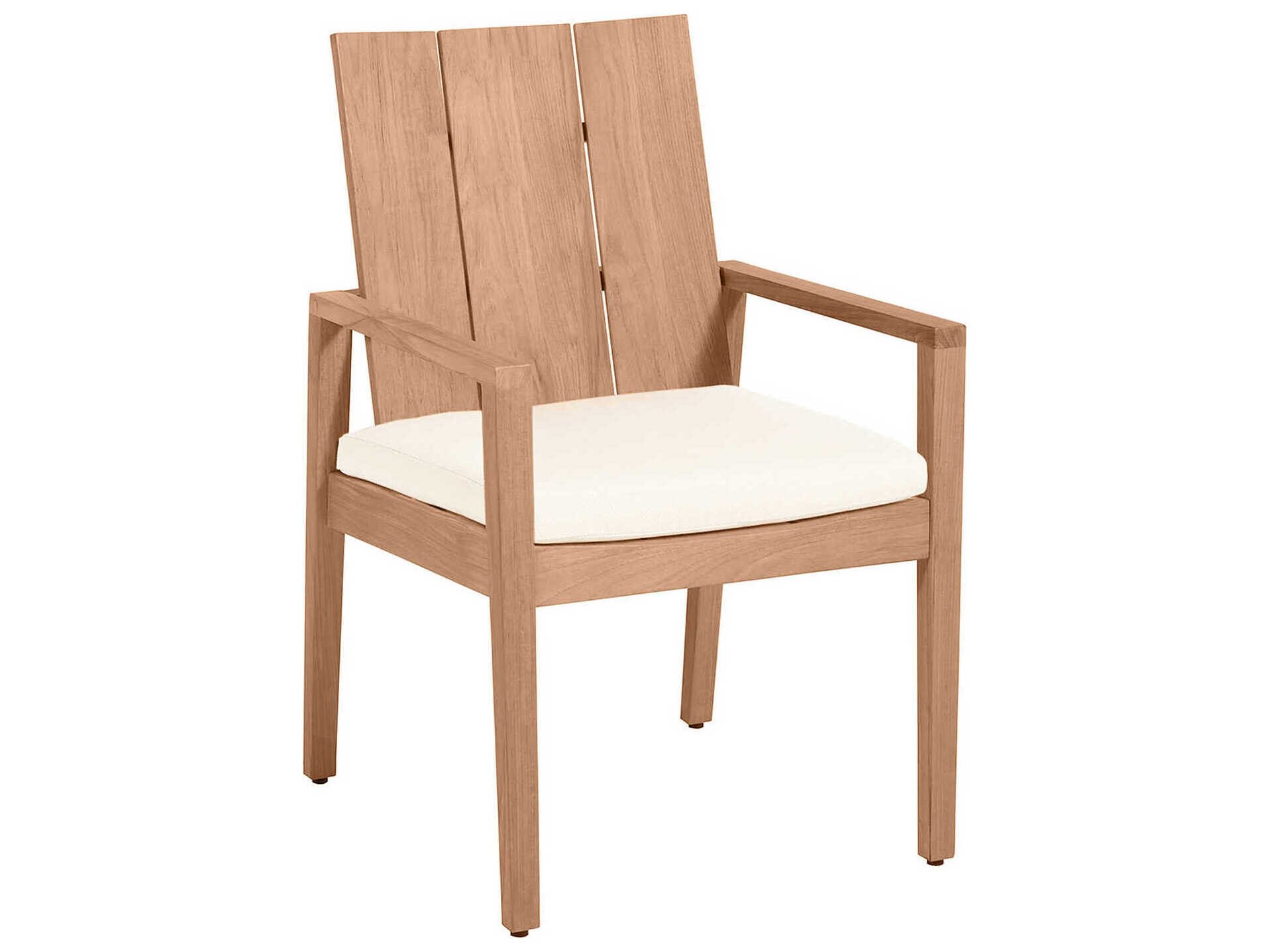 Summer Classics Ashland Teak Patio Dining Arm Chair SUM2892