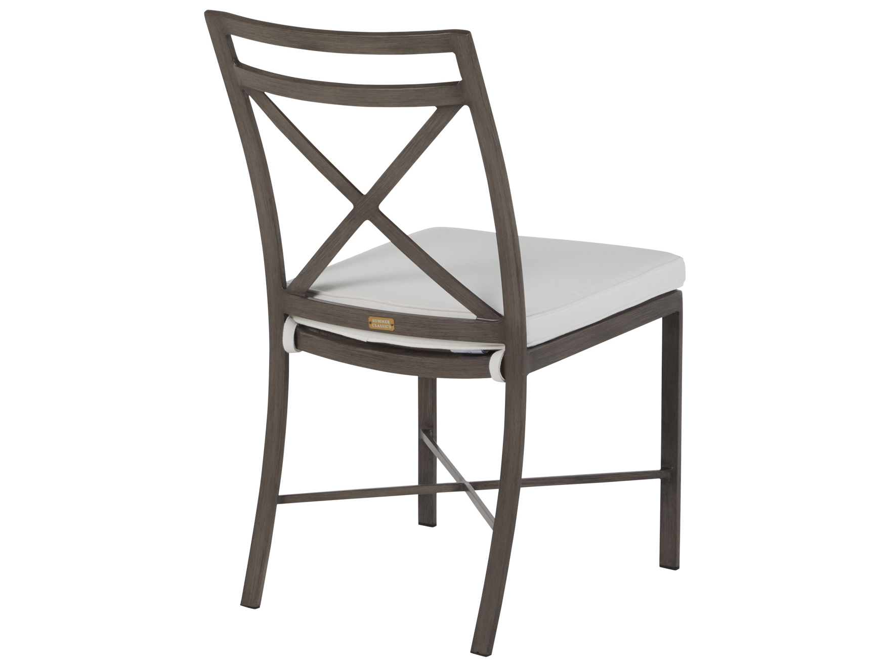 Summer Classics Monaco Aluminum Outdoor Patio Dining Side Chair SUM3421
