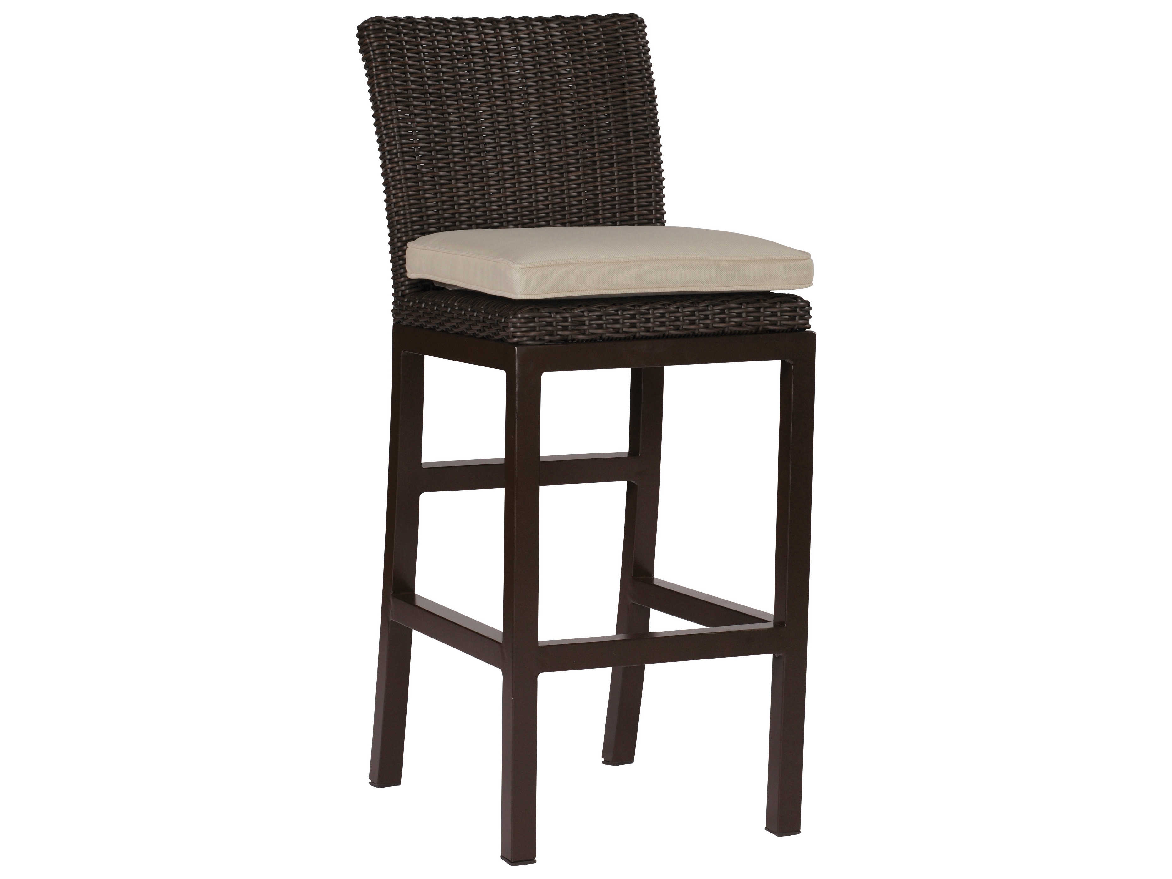 Summer Classics Rustic Wicker Bar Stool SUM3748