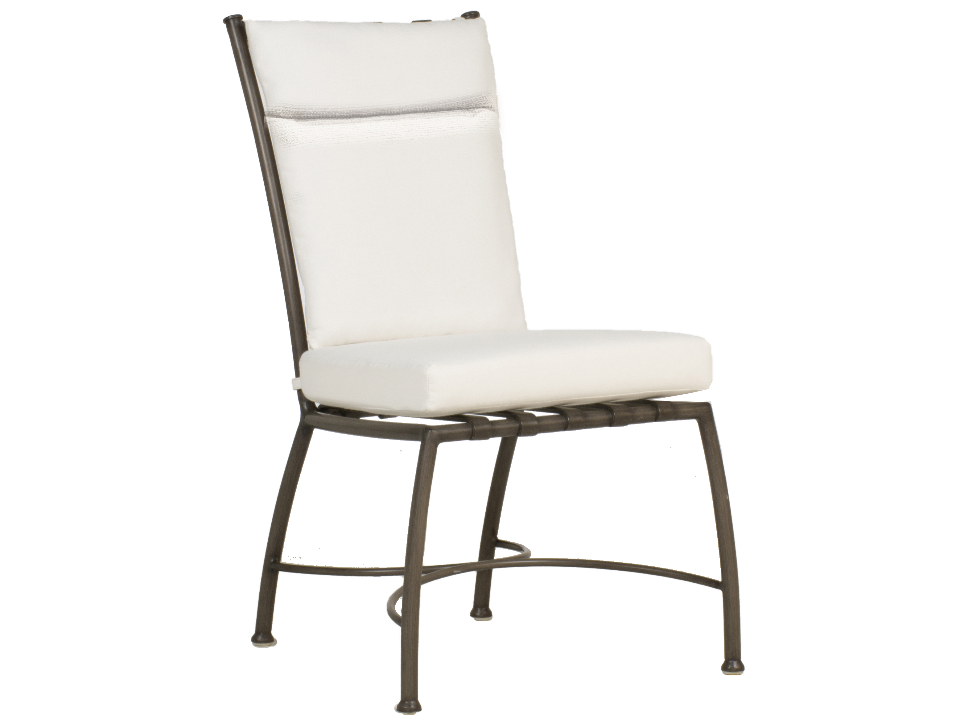 Summer Classics Majorca Aluminum Slate Grey Dining Arm Chair with