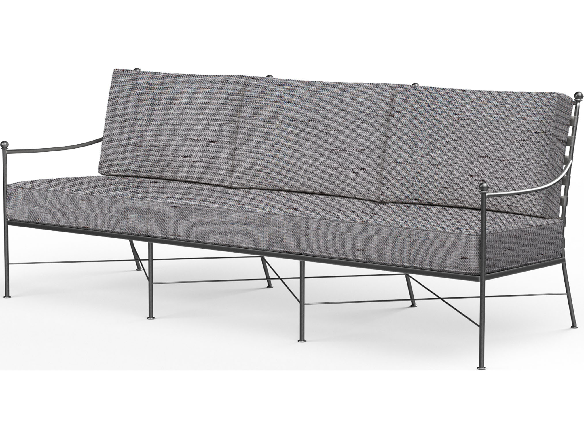 Sunset West Provence Wrought Iron Patio Sofa SW320123NONSTOCK