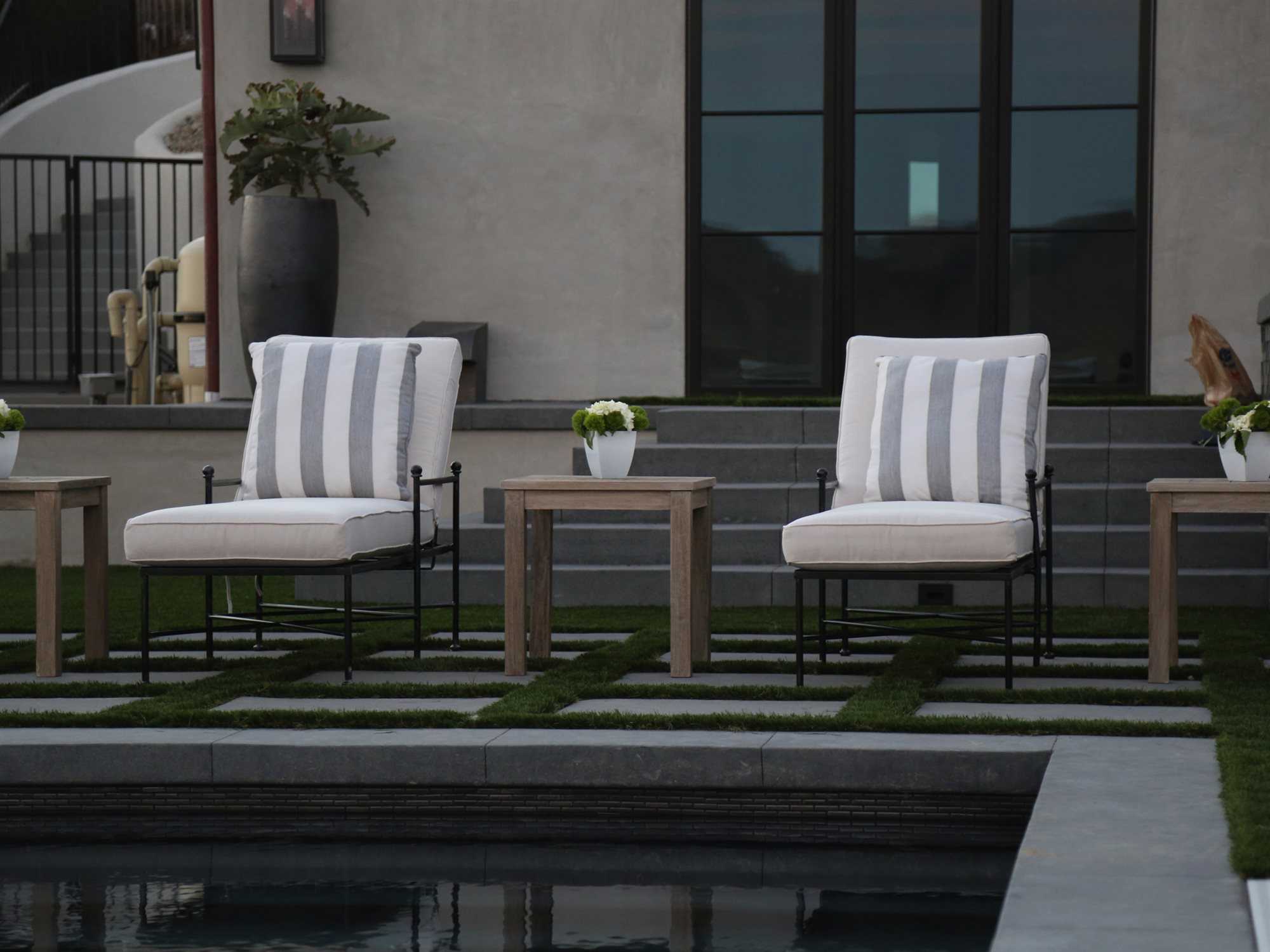 Sunset West Provence Wrought Iron Chaise SW32019NONSTOCK