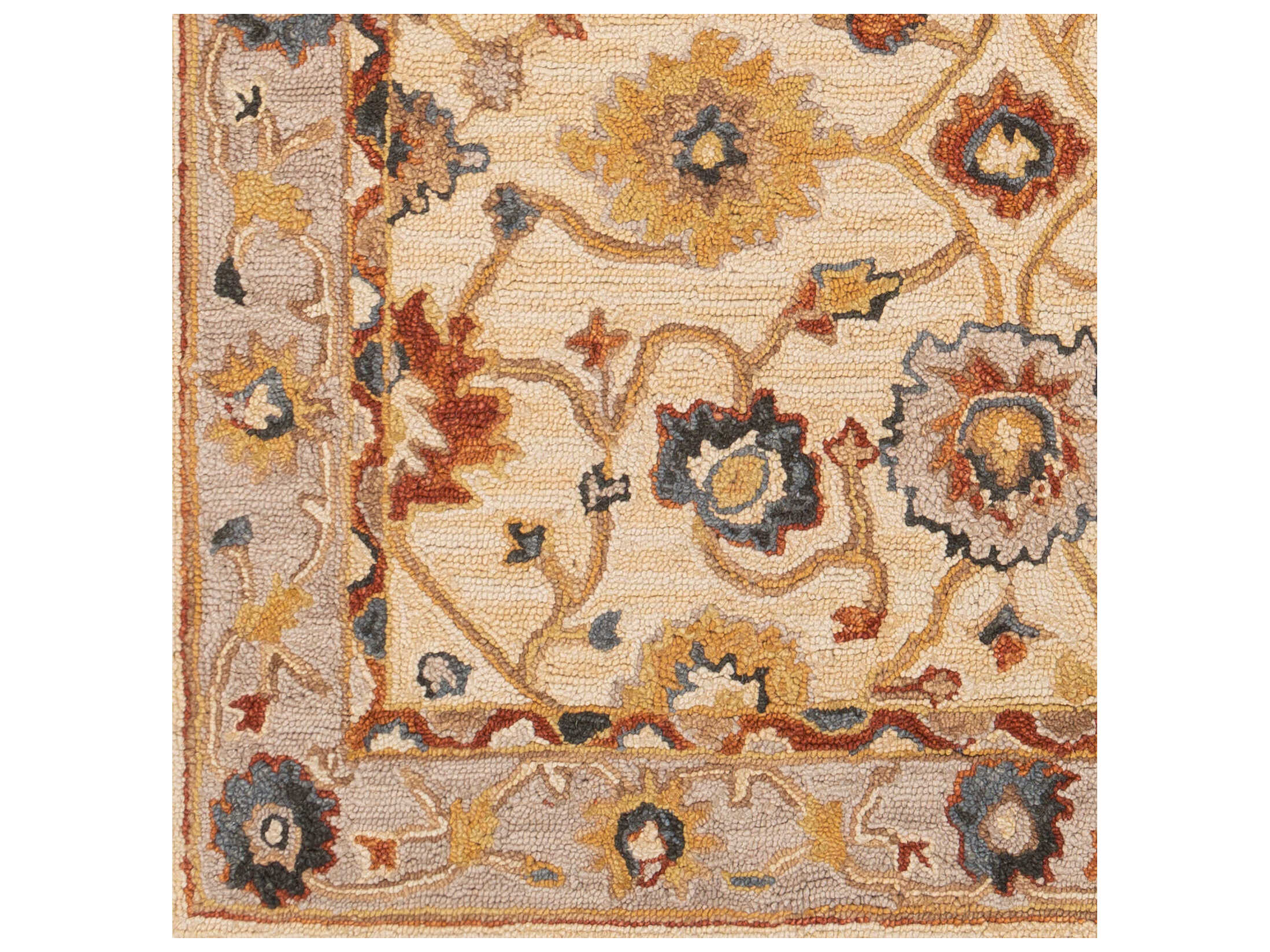 Surya Artemis Taupe / Dark Brown Rectangular Area Rug SYAES2306REC