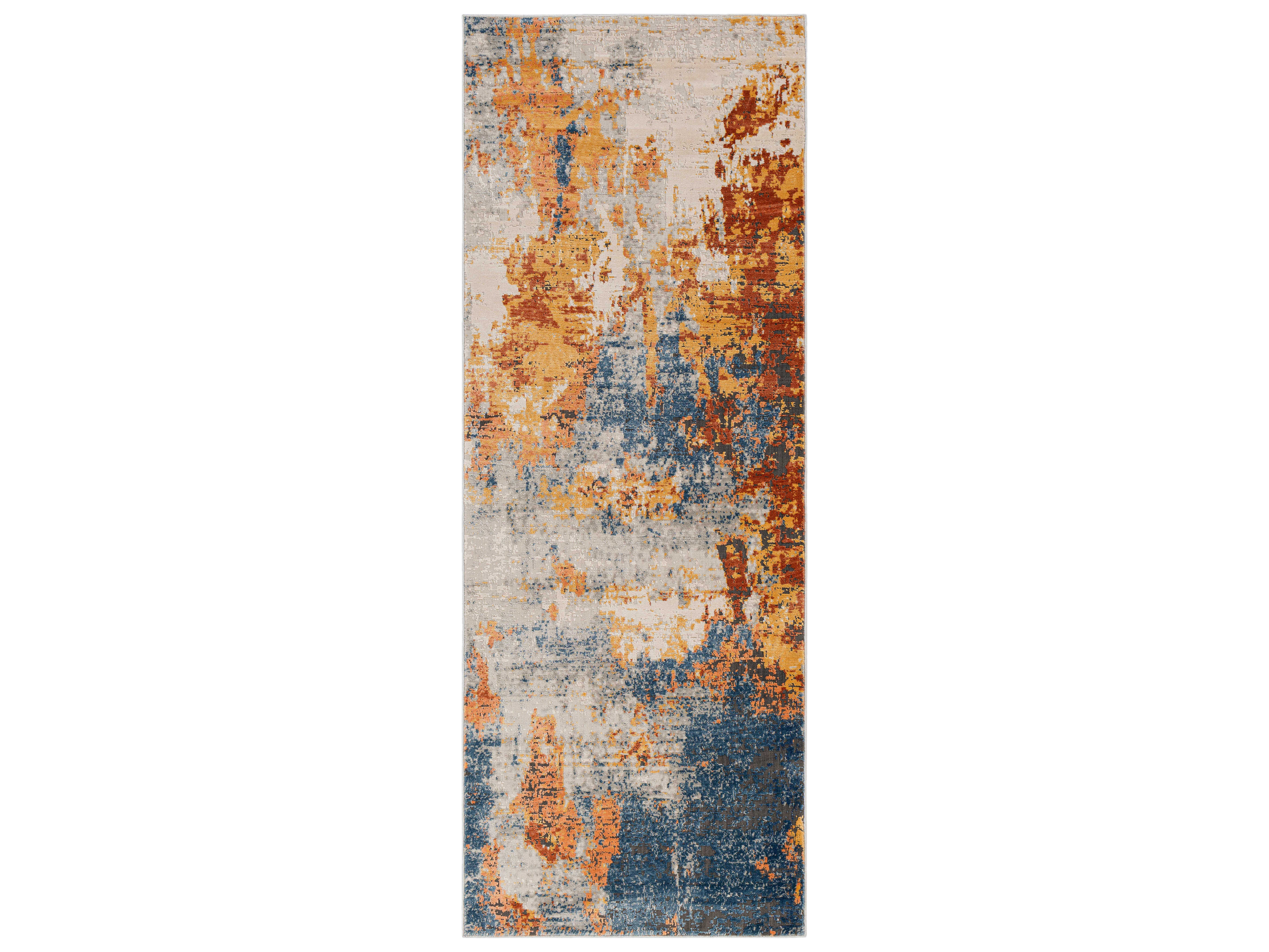 Surya Alpine Abstract Runner Area Rug SYALP2316RUN