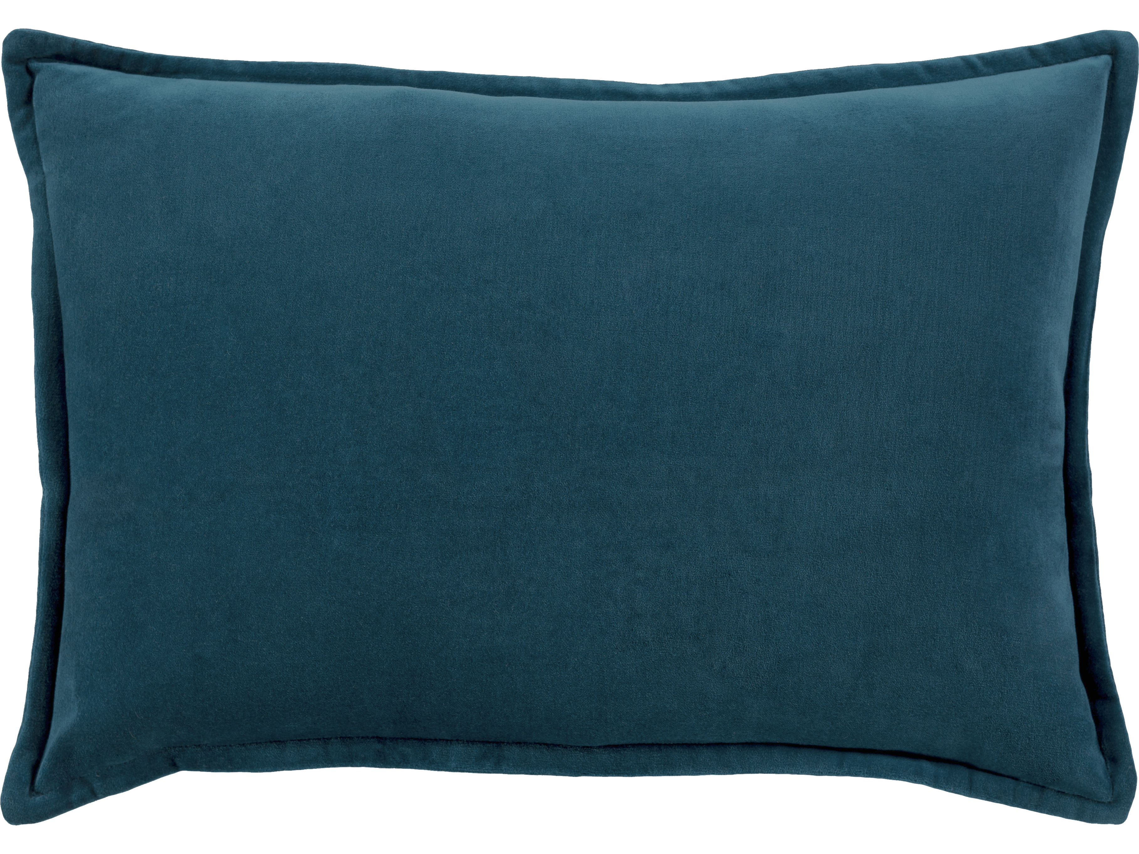 Surya Cotton Velvet Deep Teal Pillow SYCV004