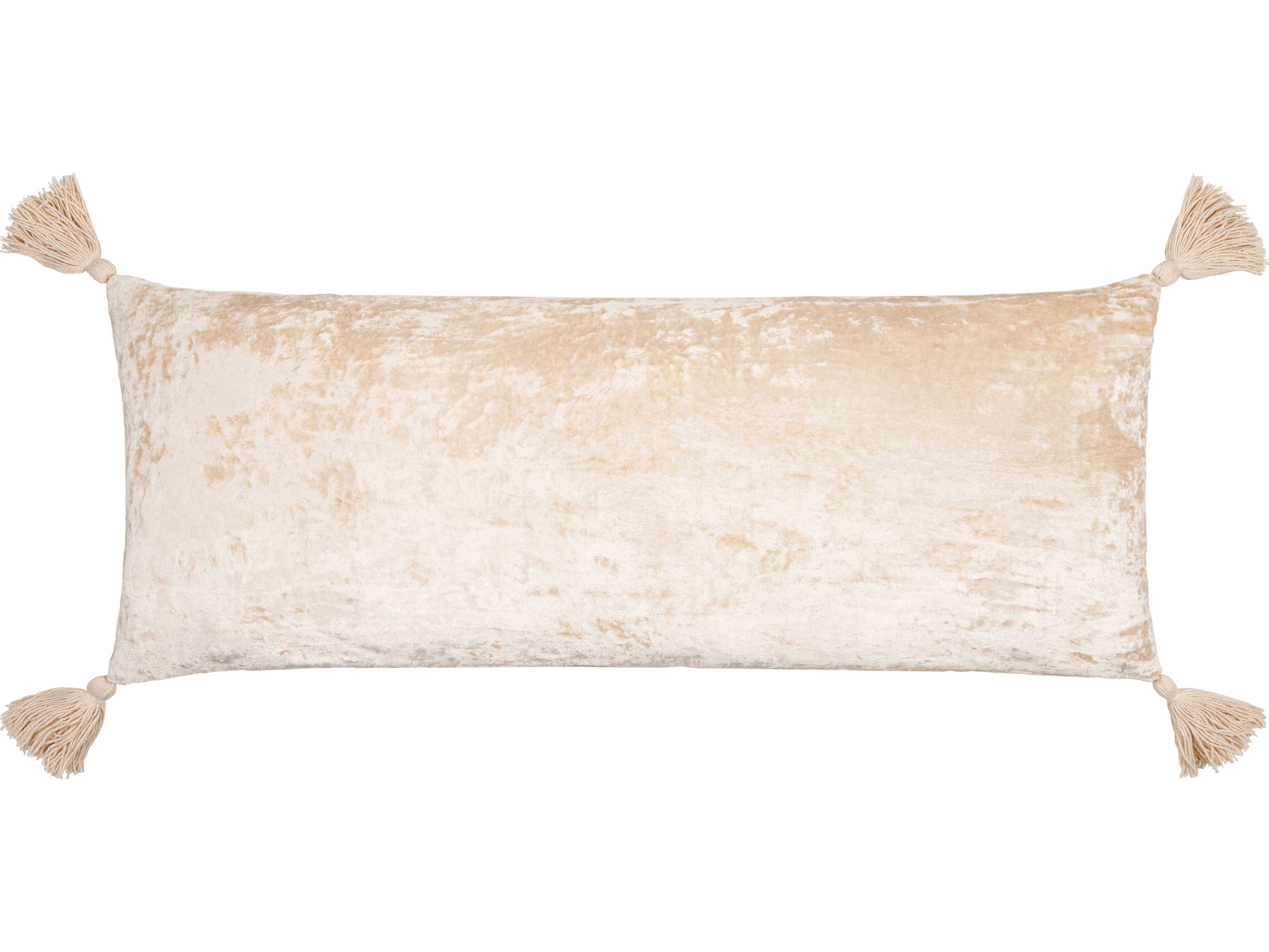 Surya Velvet Crush Cream 36'' x 13'' Pillow SYVCH002
