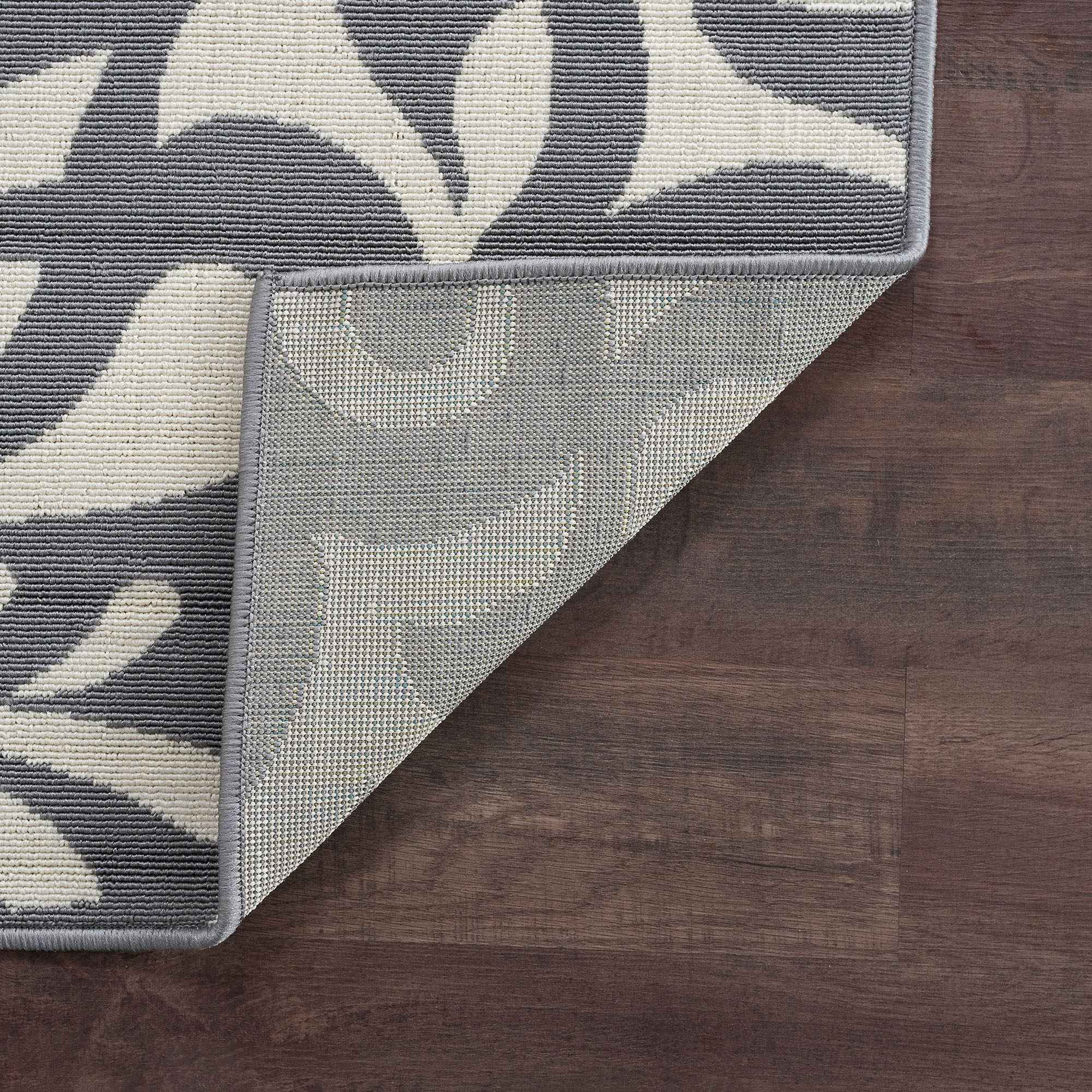 Tayse Rugs Garden City Tahari Gray Rectangular Area Rug TAGCT1029REC