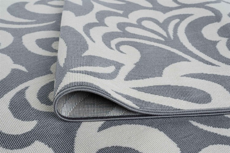 Tayse Rugs Garden City Tahari Gray Rectangular Area Rug TAGCT1029REC