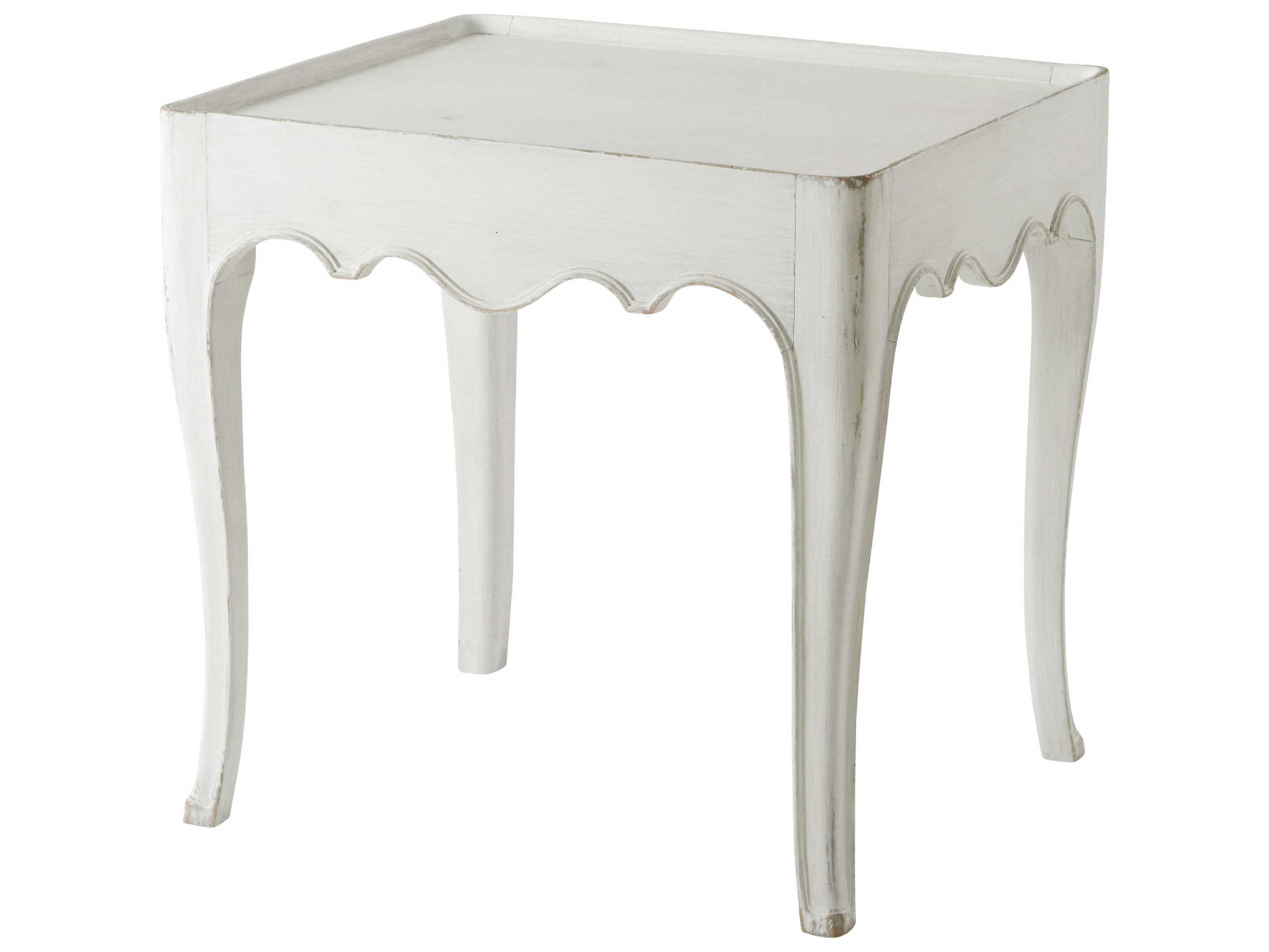 Theodore Alexander Tavel 22" Rectangular Wood Nora End Table