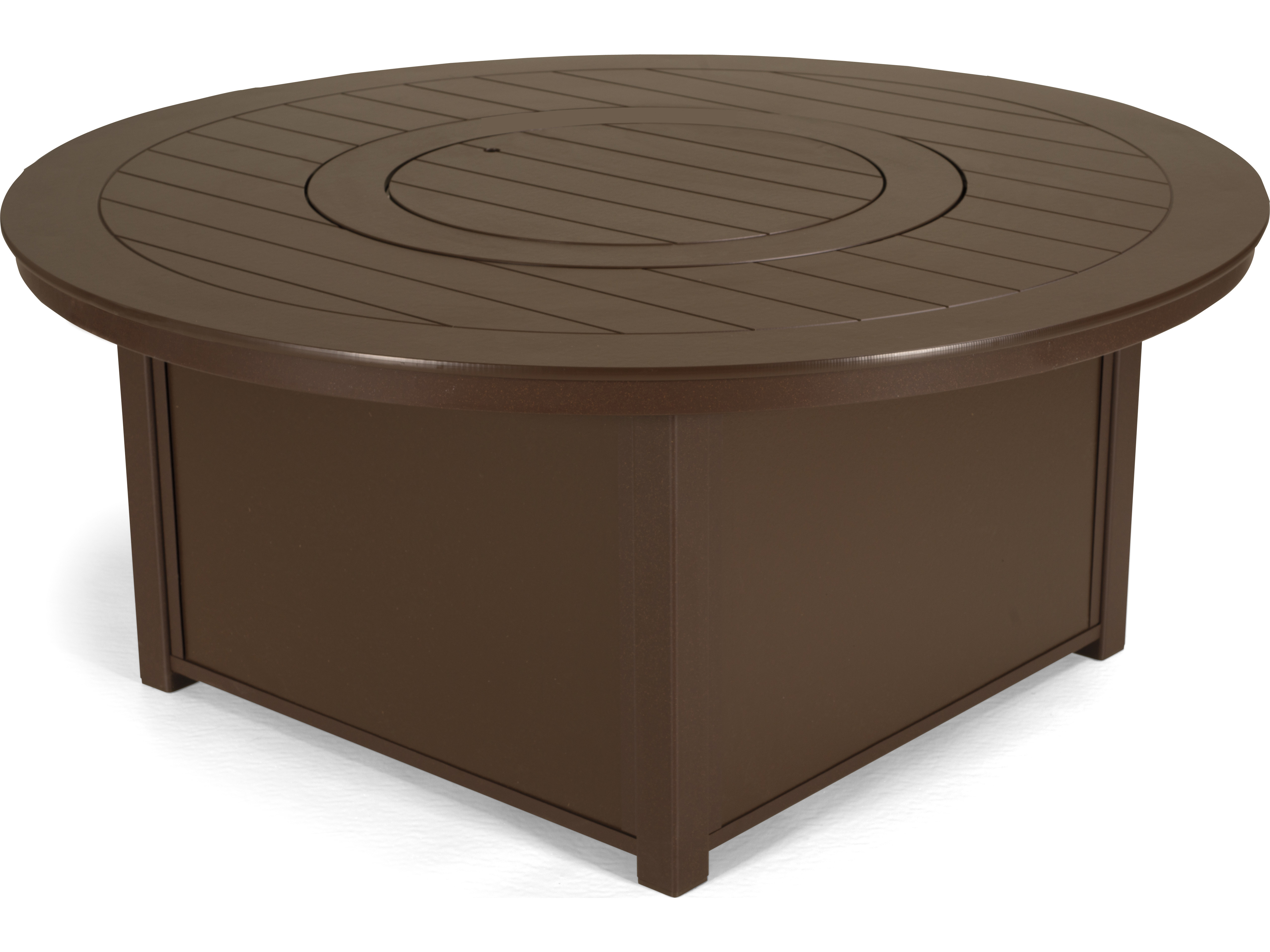 Telescope Casual Aluminum 54 Round MGP Top Fire Table TC2F70