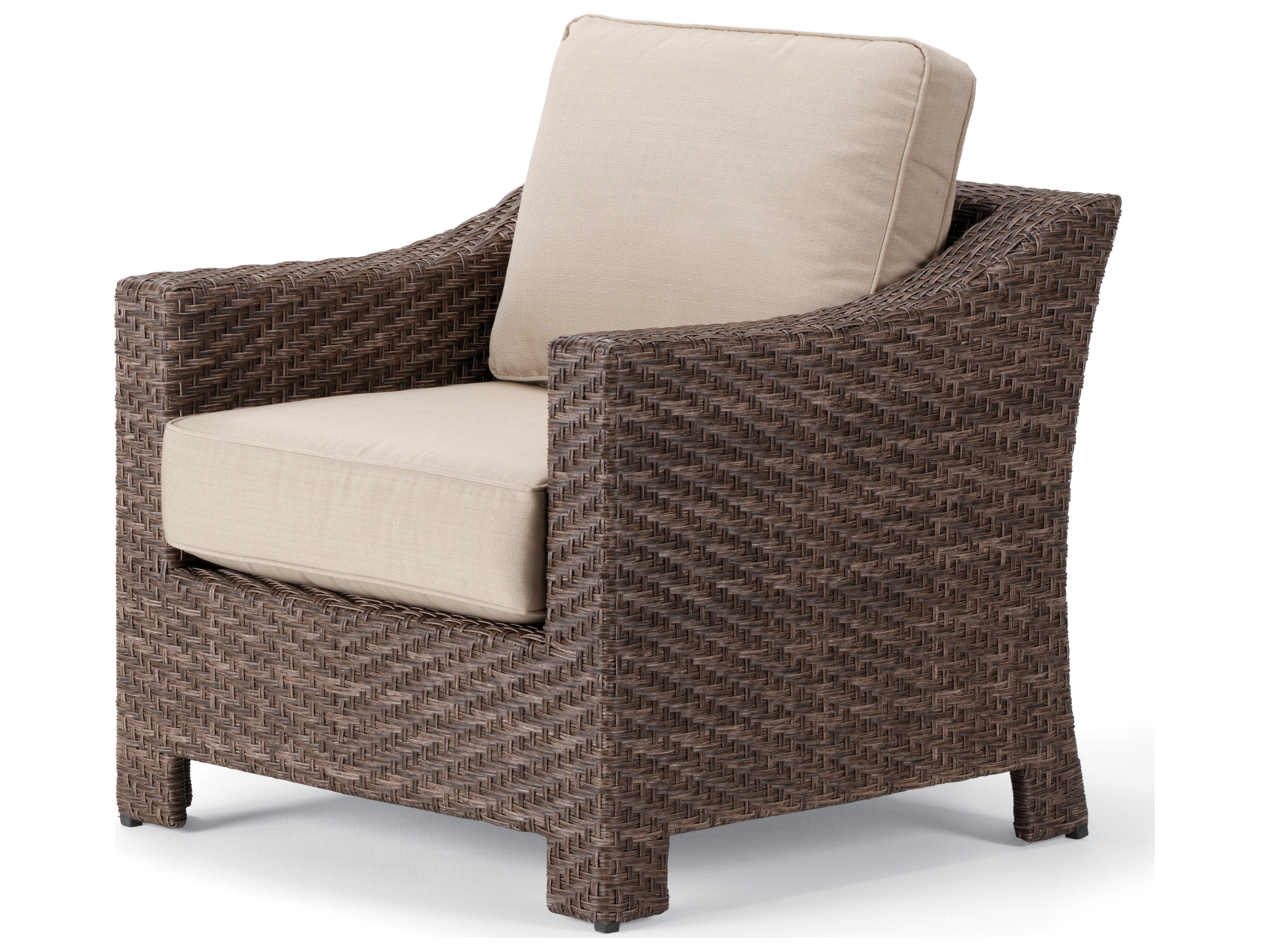 Telescope Casual Lake Shore Wicker Lounge Chair 2L70