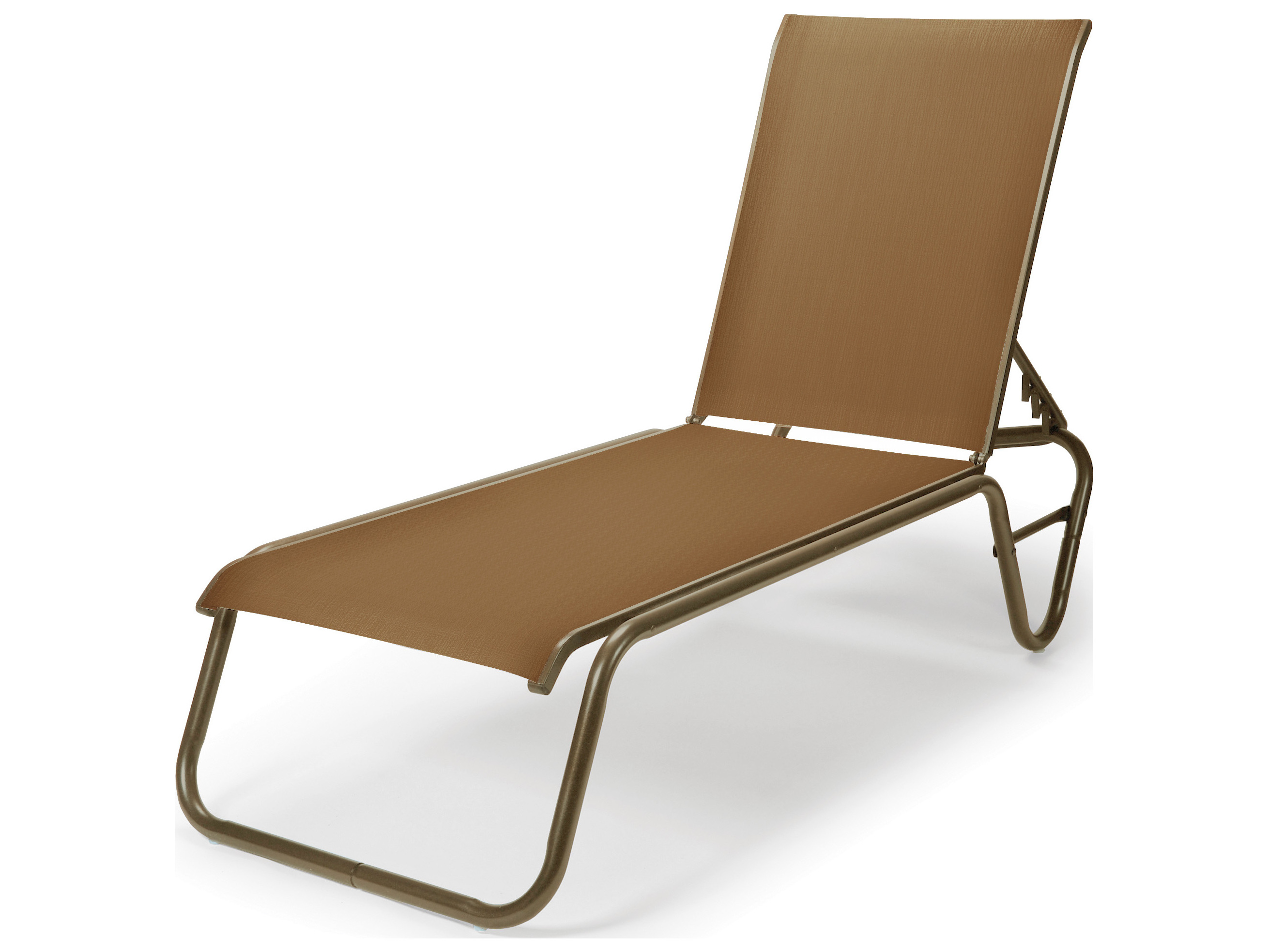 Telescope Casual Gardenella Sling Aluminum LayFlat Chaise Lounge 8080