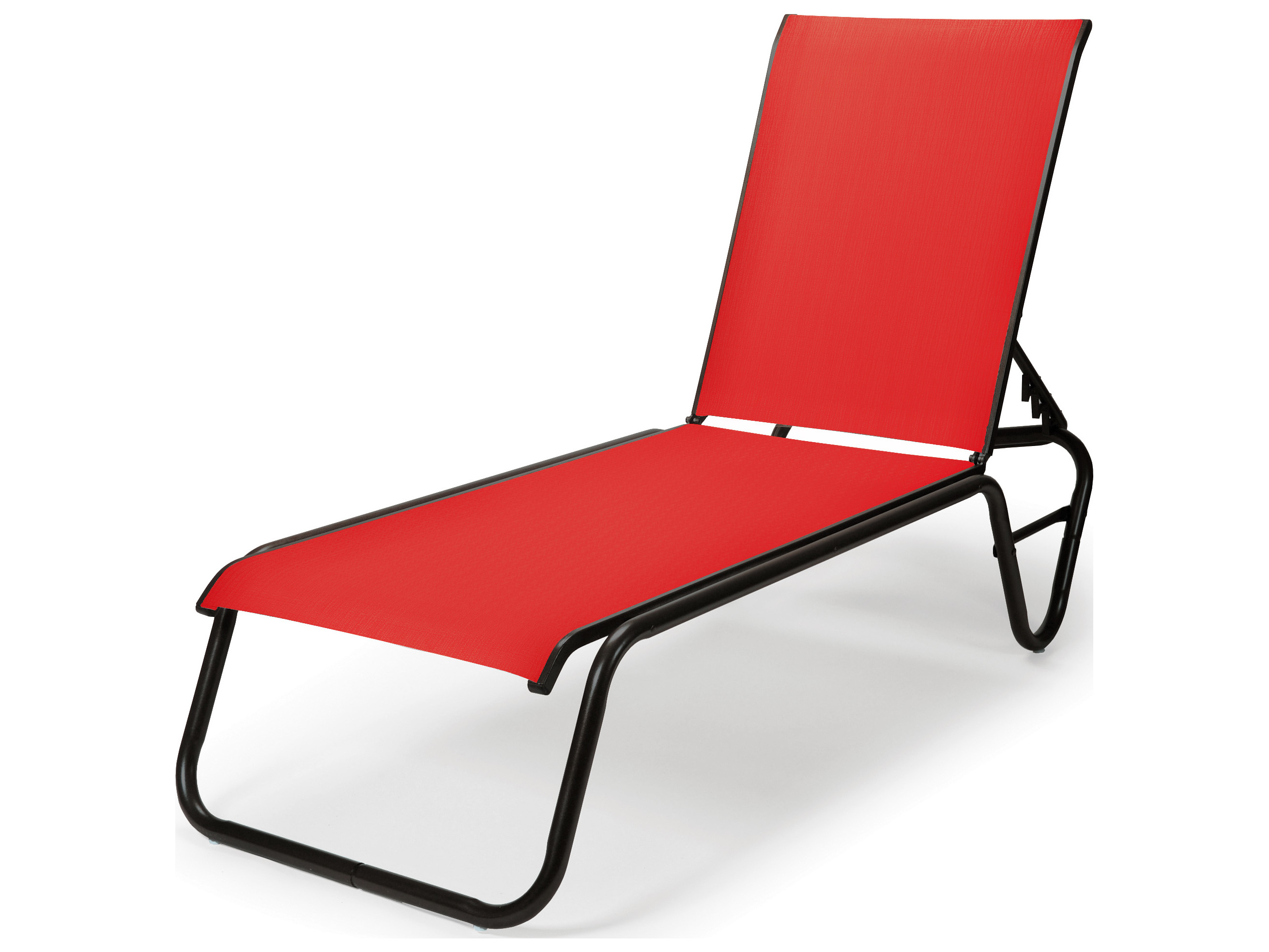 Lay Flat Chaise Lounge Chair Telescope Casual Gardenella Sling Aluminum Four Position Layflat