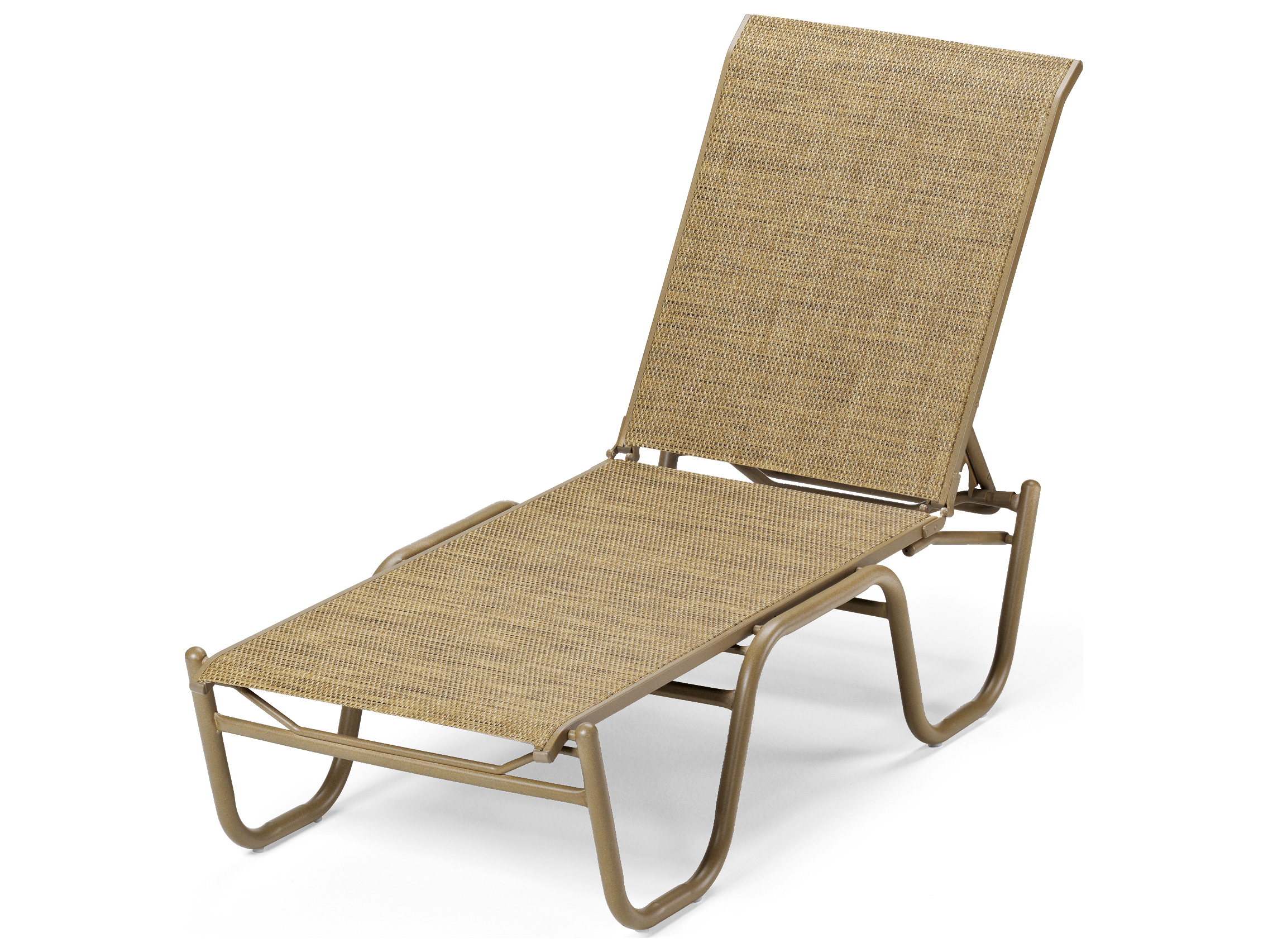 Telescope Casual Reliance Sling Aluminum LayFlat Stackable Chaise