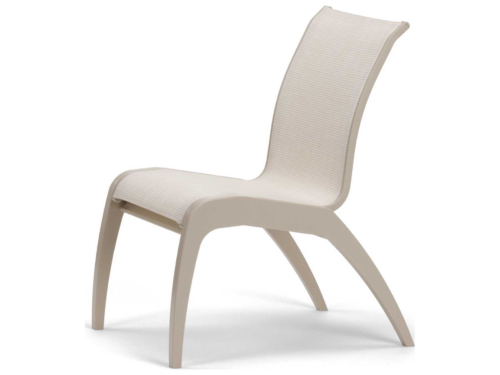 Telescope Casual Dune MGP Sling Recycled Plastic Stackable Dining Chair