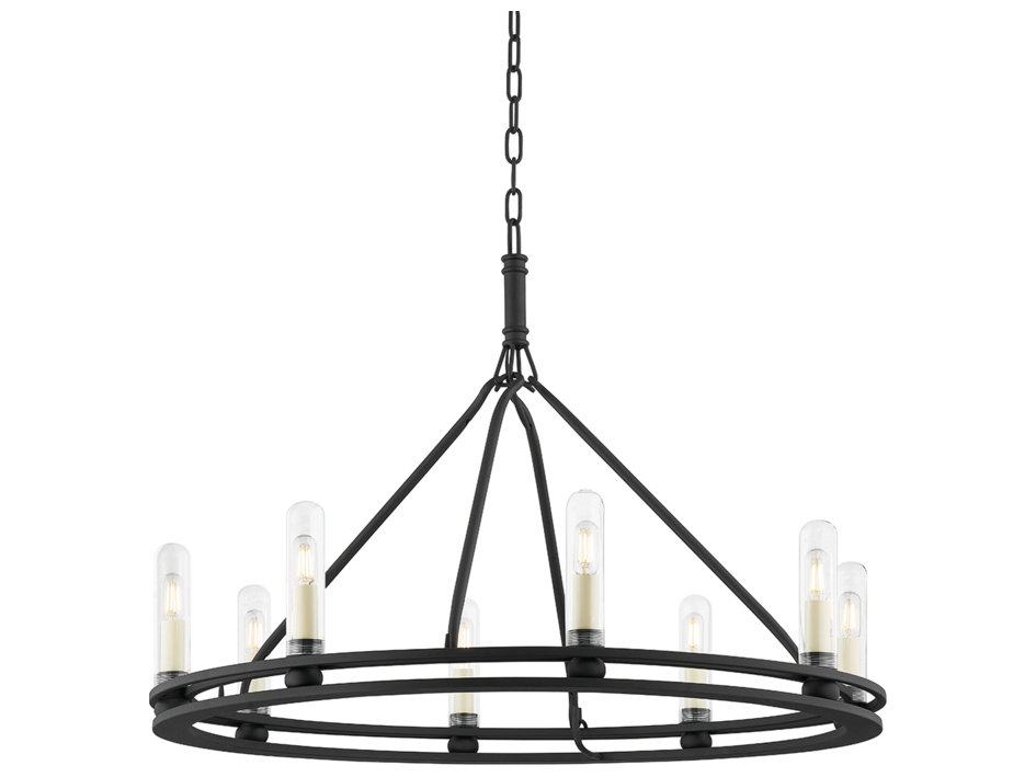 Troy Lighting Sutton 8light Outdoor Ceiling Light TLF6233TBK