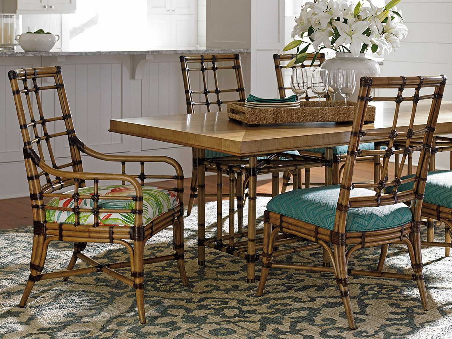 Tommy Bahama Twin Palms Dining Room Set TOSEAVIEWDINSET