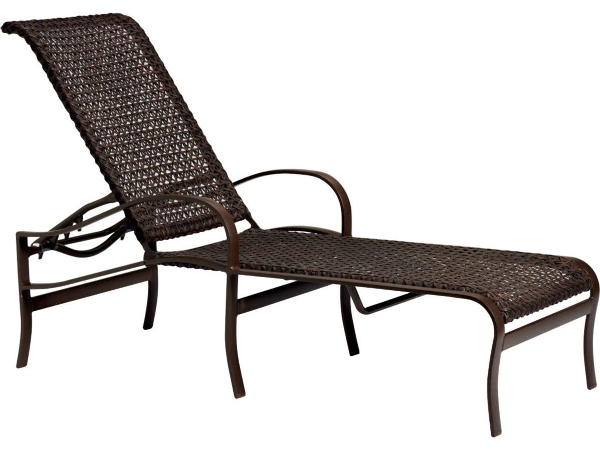 Tropitone Cast Aluminum Patio Furniture Tropitone Palladian Lattice Cast Aluminum Chaise Lounge TP109932LS