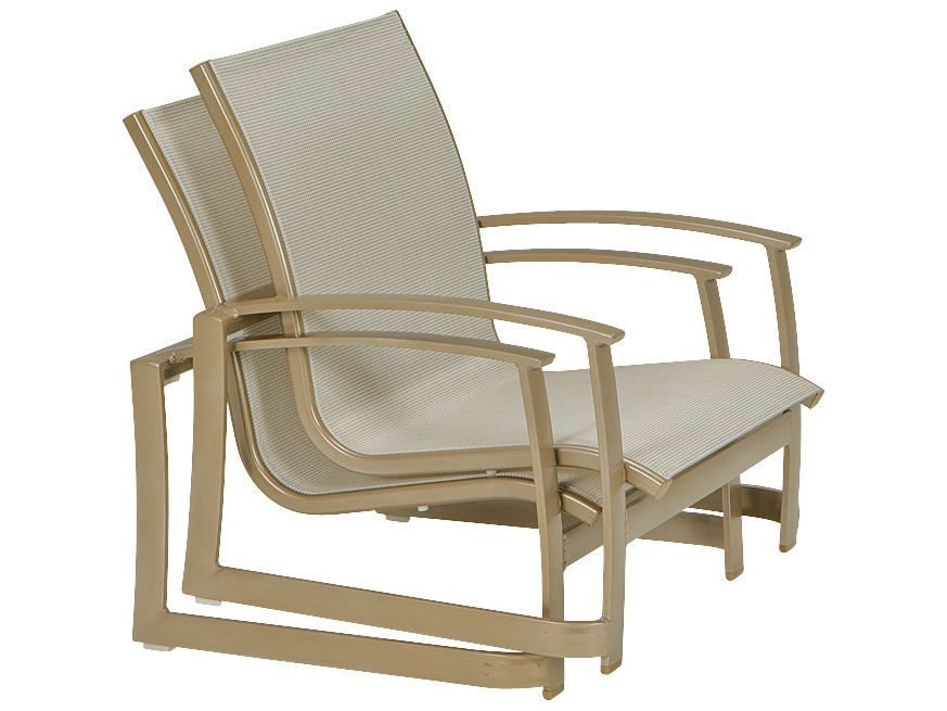 Tropitone Double Mainsail Sling Aluminum Lounge Set MSSLS1