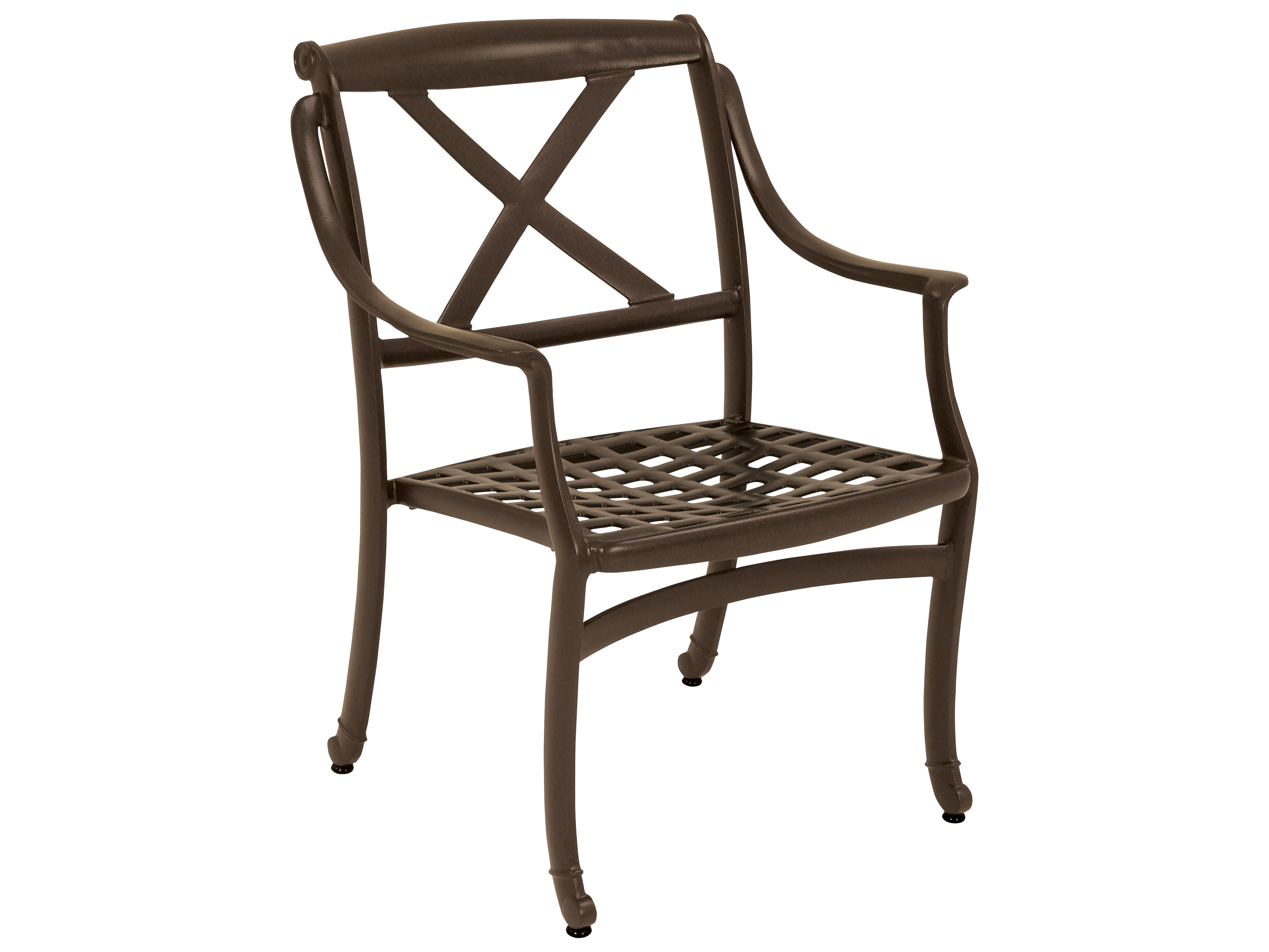 Tropitone Cast Aluminum Patio Furniture Tropitone Belmar Xback Cast Aluminum Dining Chair 311424