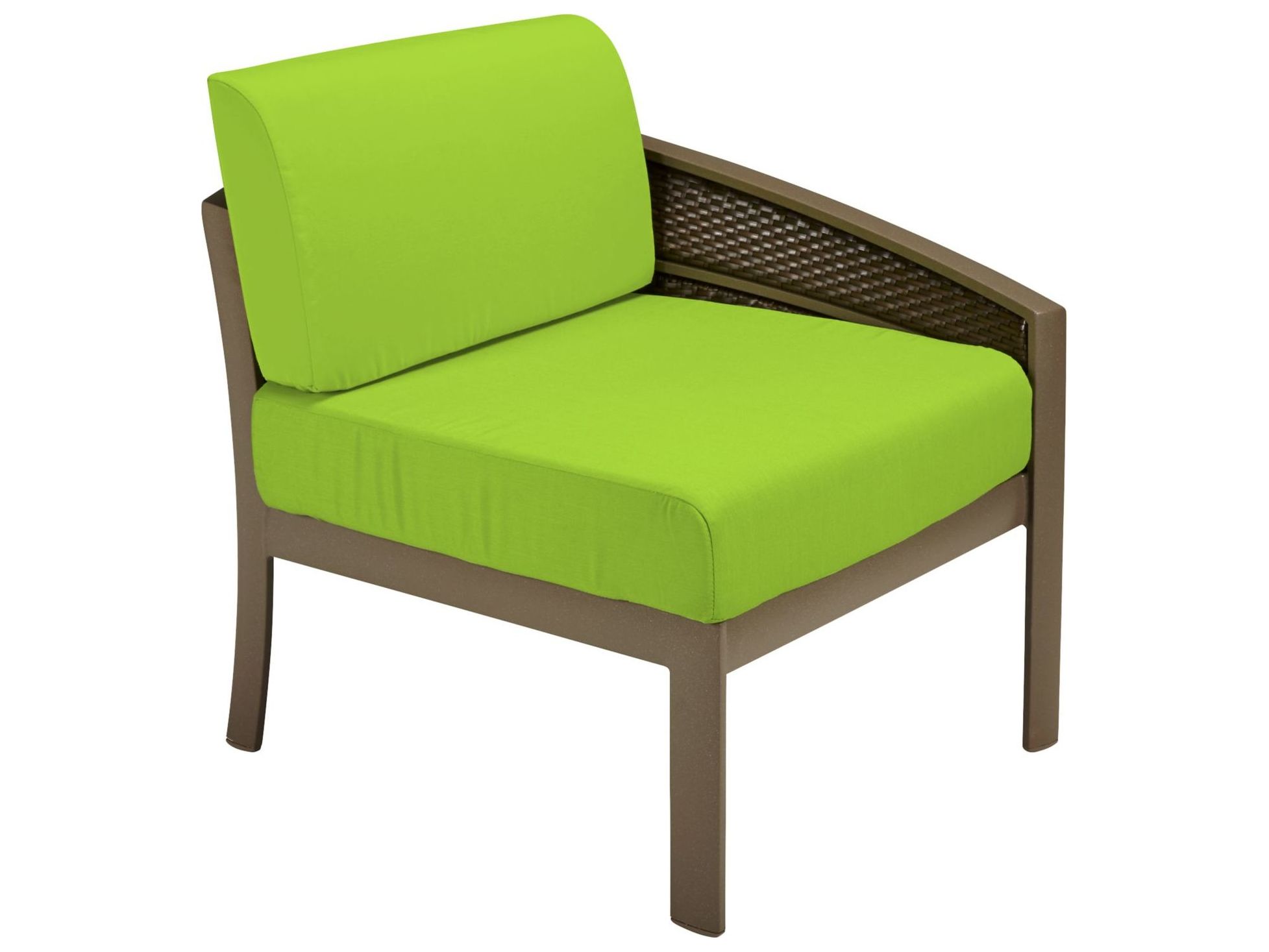 Tropitone Mixx Woven Replacement Cushions For Left Arm Chair Set