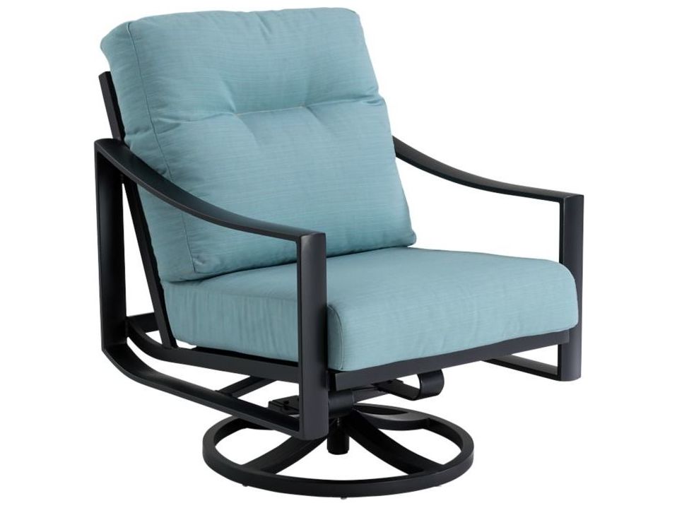 Tropitone Kenzo Cushion Aluminum Swivel Rocker Lounge Chair TP391425NT