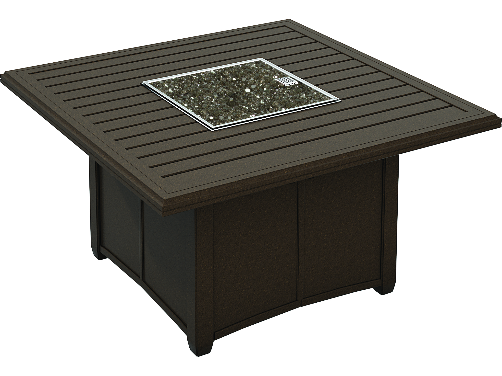 Tropitone Banchetto Aluminum Fire Pit Table TP401158FP