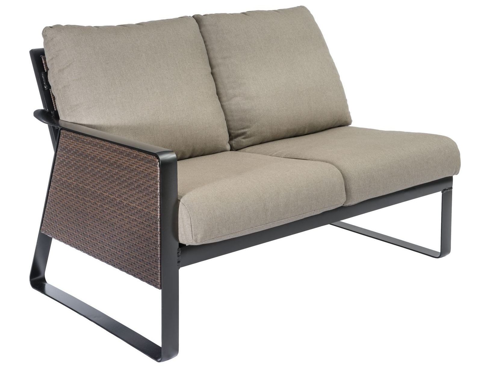 Tropitone Samba Woven Replacement Right Arm Loveseat Set Cushions