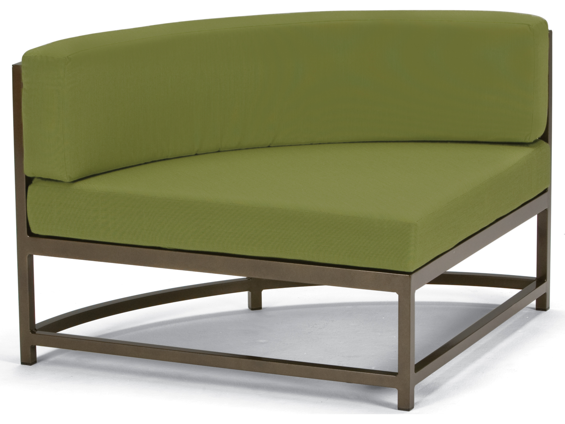 Tropitone Cabana Club (15''H Aluminum) Curved Corner Lounge Chair