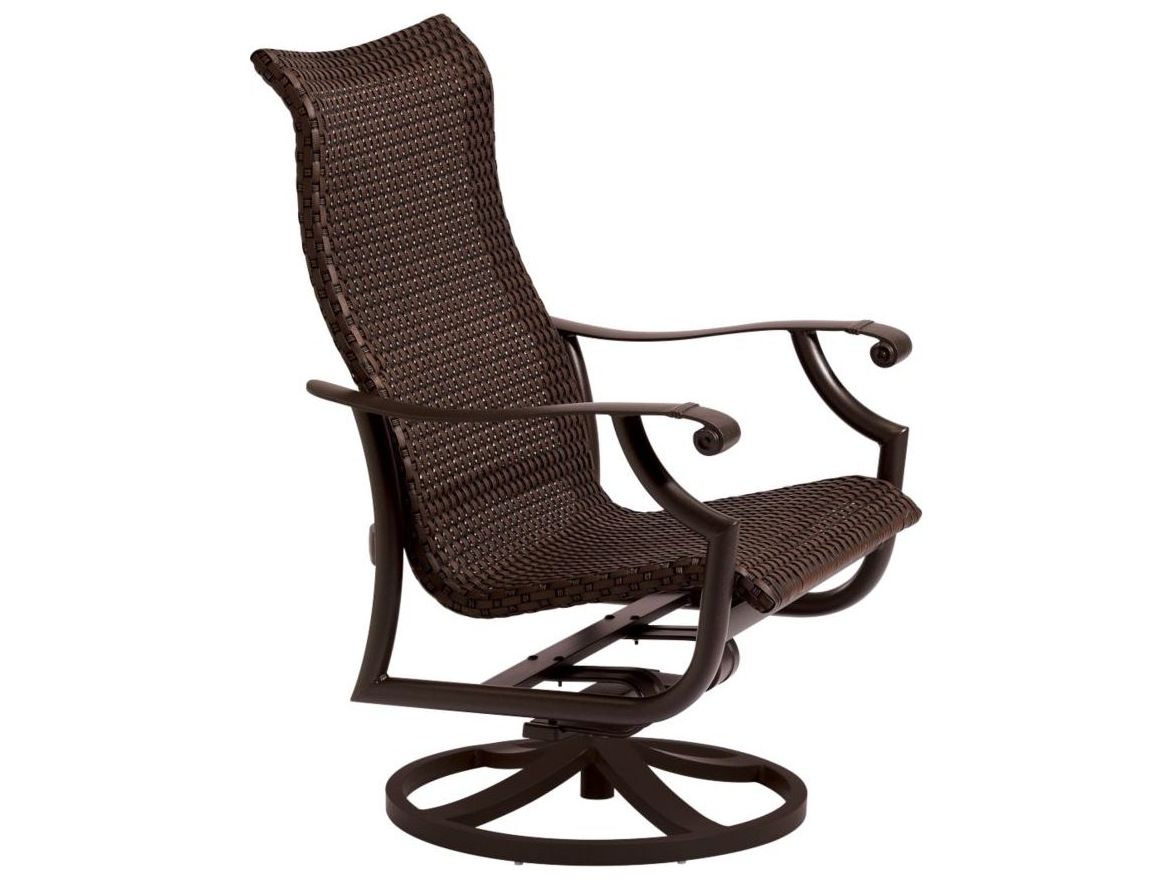 Tropitone Montreux Woven Swivel Action Lounge Chair 710125NTWS