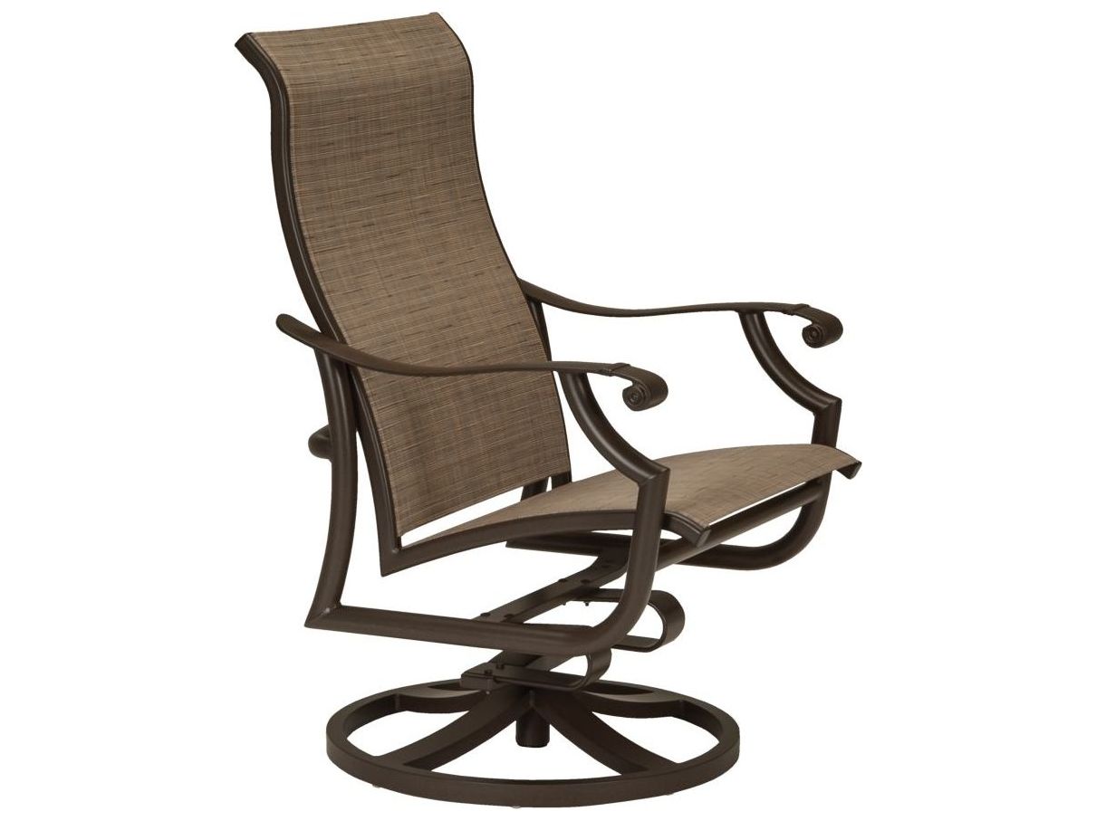 Tropitone Montreaux II Sling Aluminum Swivel Action Lounger