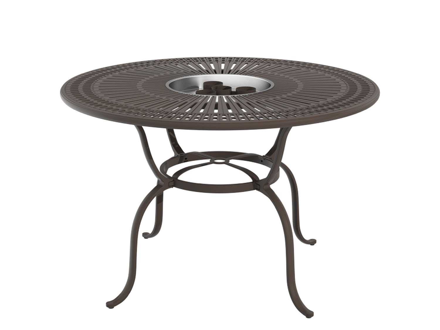 Gel Fuel Fire Pit Table Tropitone Sectrum 55 Round Counter Height Fire Pit Table Gel Fuel