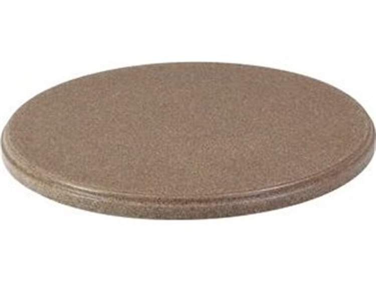 Tropitone Stoneworks Faux Granite Stone 24'' Wide Round Table Top FG24R