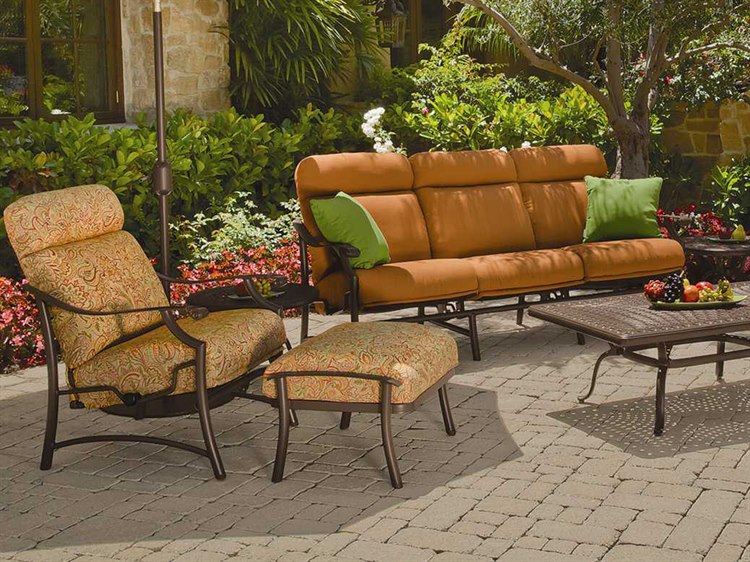 Tropitone Montreux Cushion Aluminum Lounge Set MUCLS