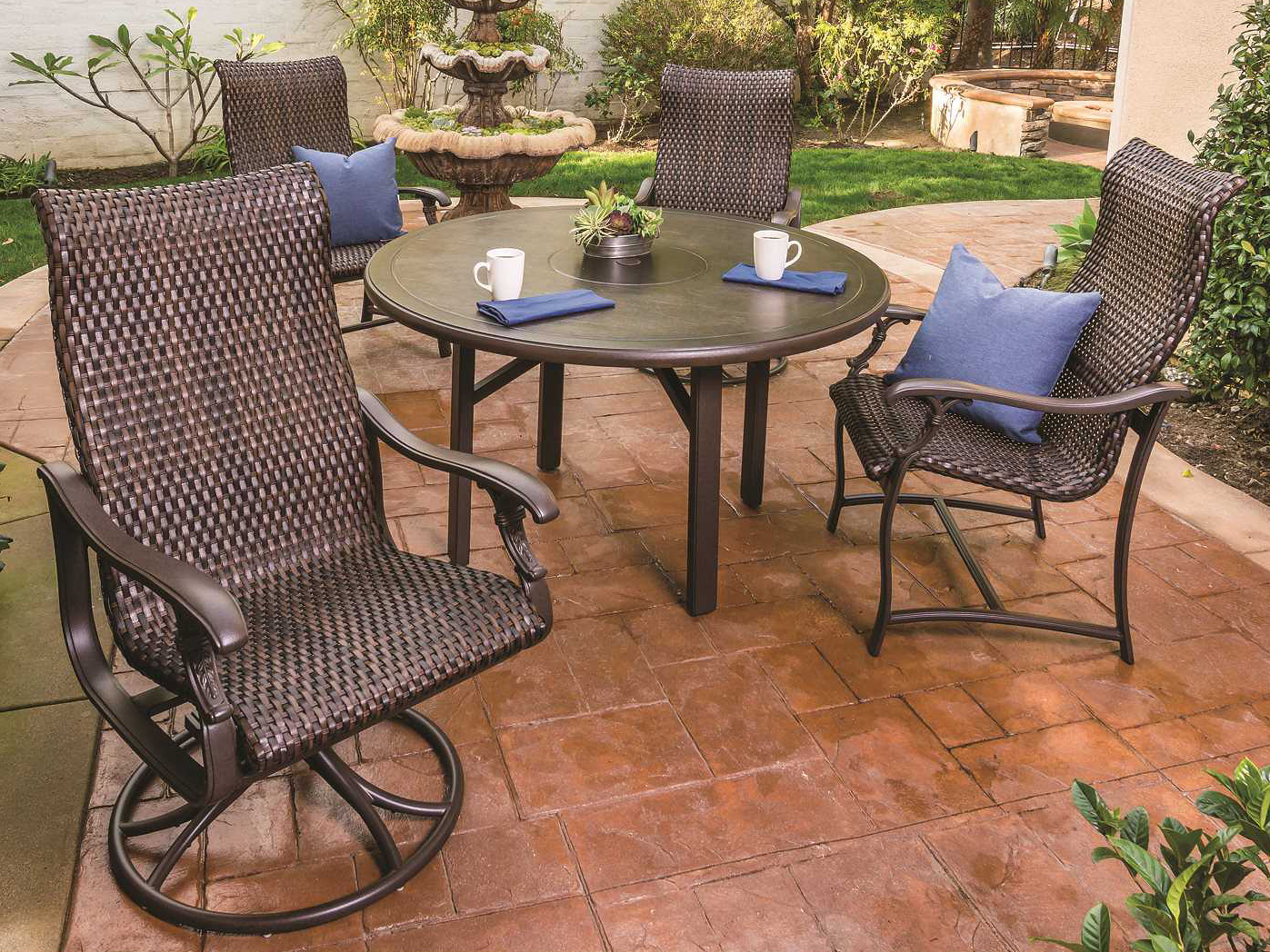 Tropitone Stoneworks Summit Stone 42 Round Solid Table Top with