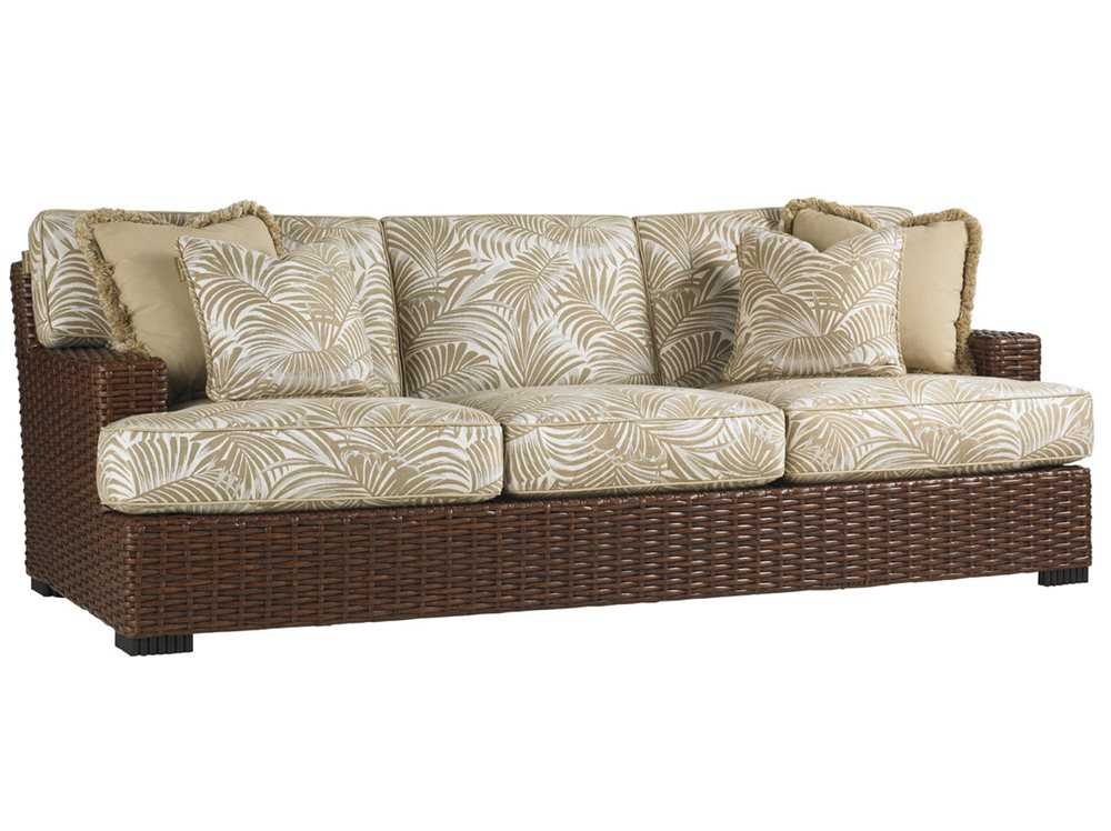 Tommy Bahama Outdoor Ocean Club Pacifica Wicker Sofa 313033