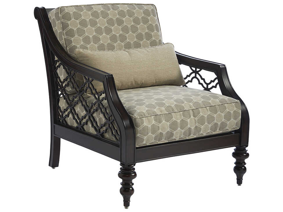 Tommy Bahama Outdoor Black Sands Cast Aluminum Cushion Lounge Chair