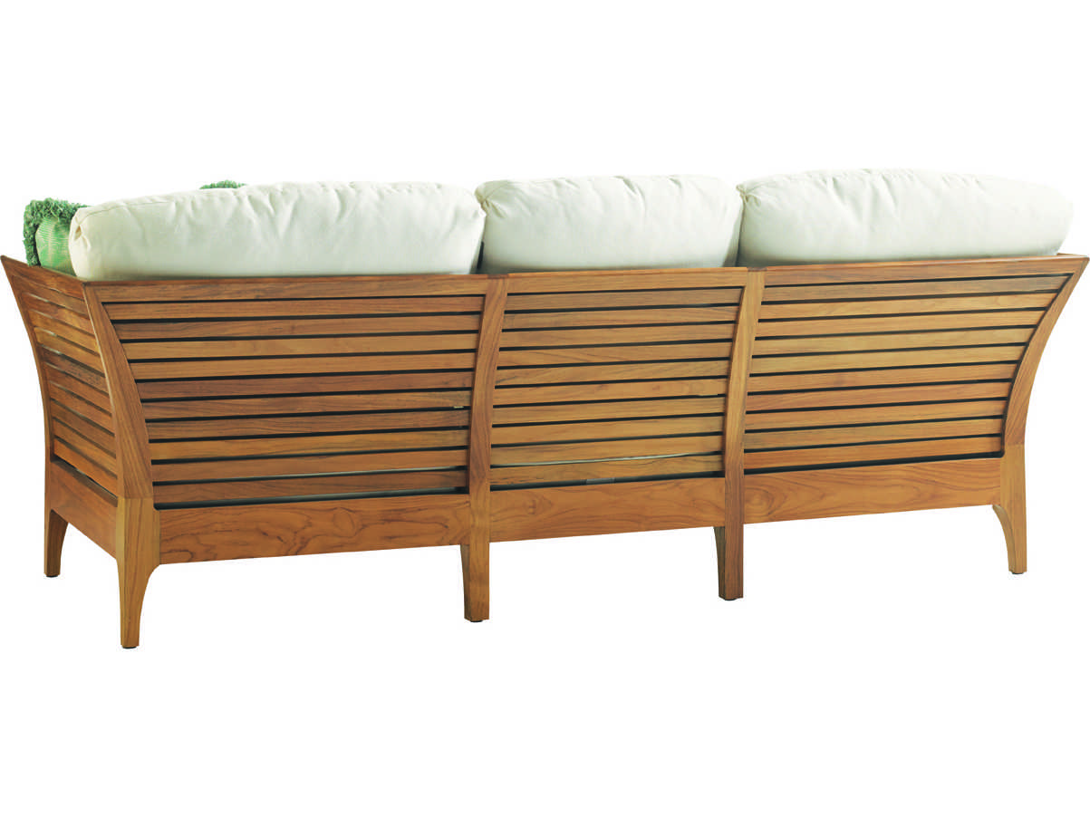 Tommy Bahama Outdoor Tres Chic Teak Cushion Sofa 340133