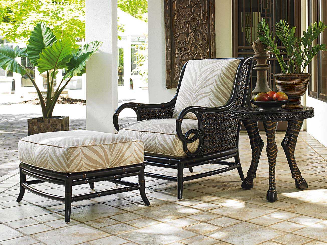 Tommy Bahama Outdoor Marimba Wicker Lounge Chair TR323711