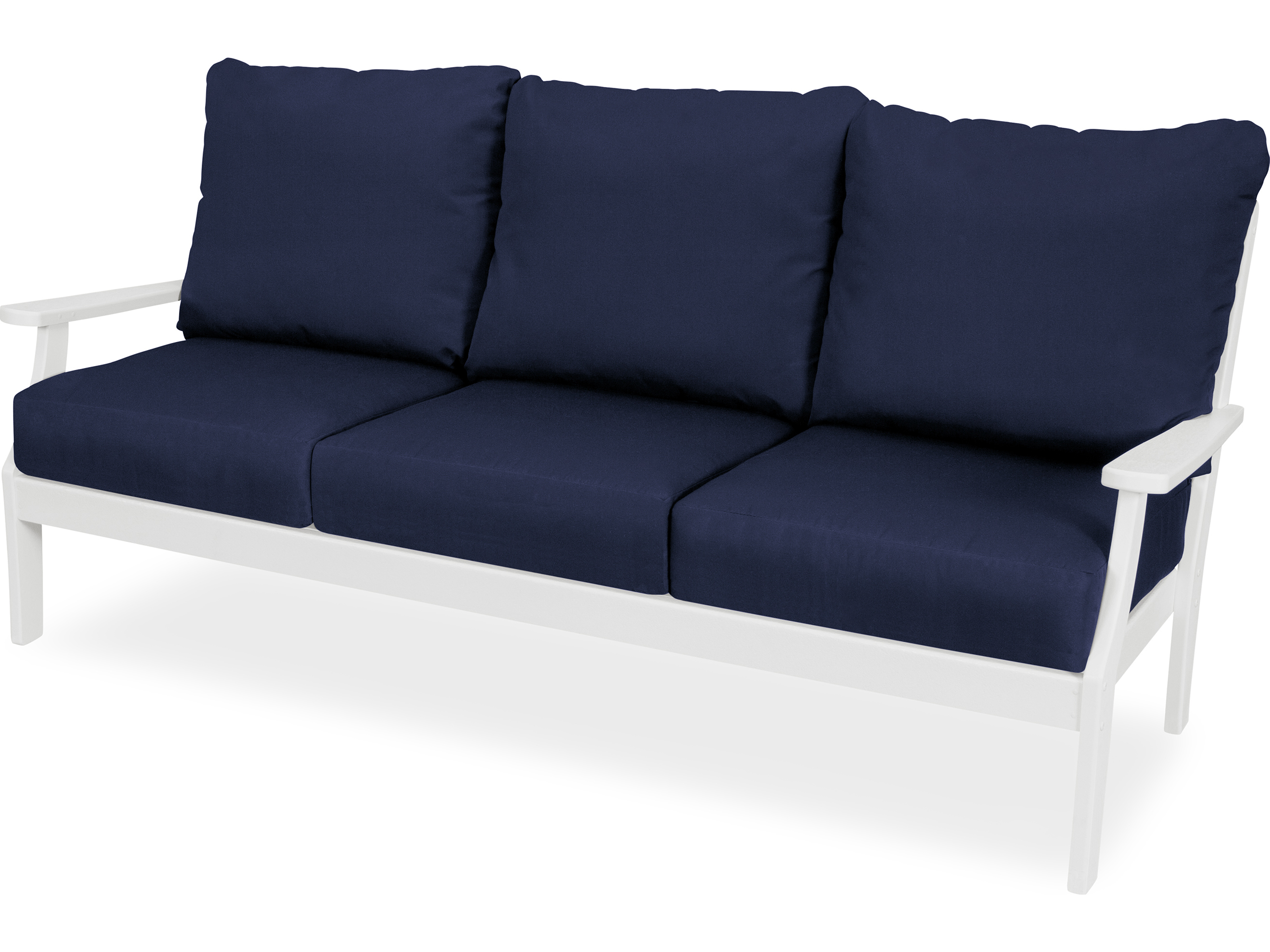 Trex® Outdoor Furniture™ Furniture Yacht Club Deep Seating Recycled Plastic Sofa TRXTX4513