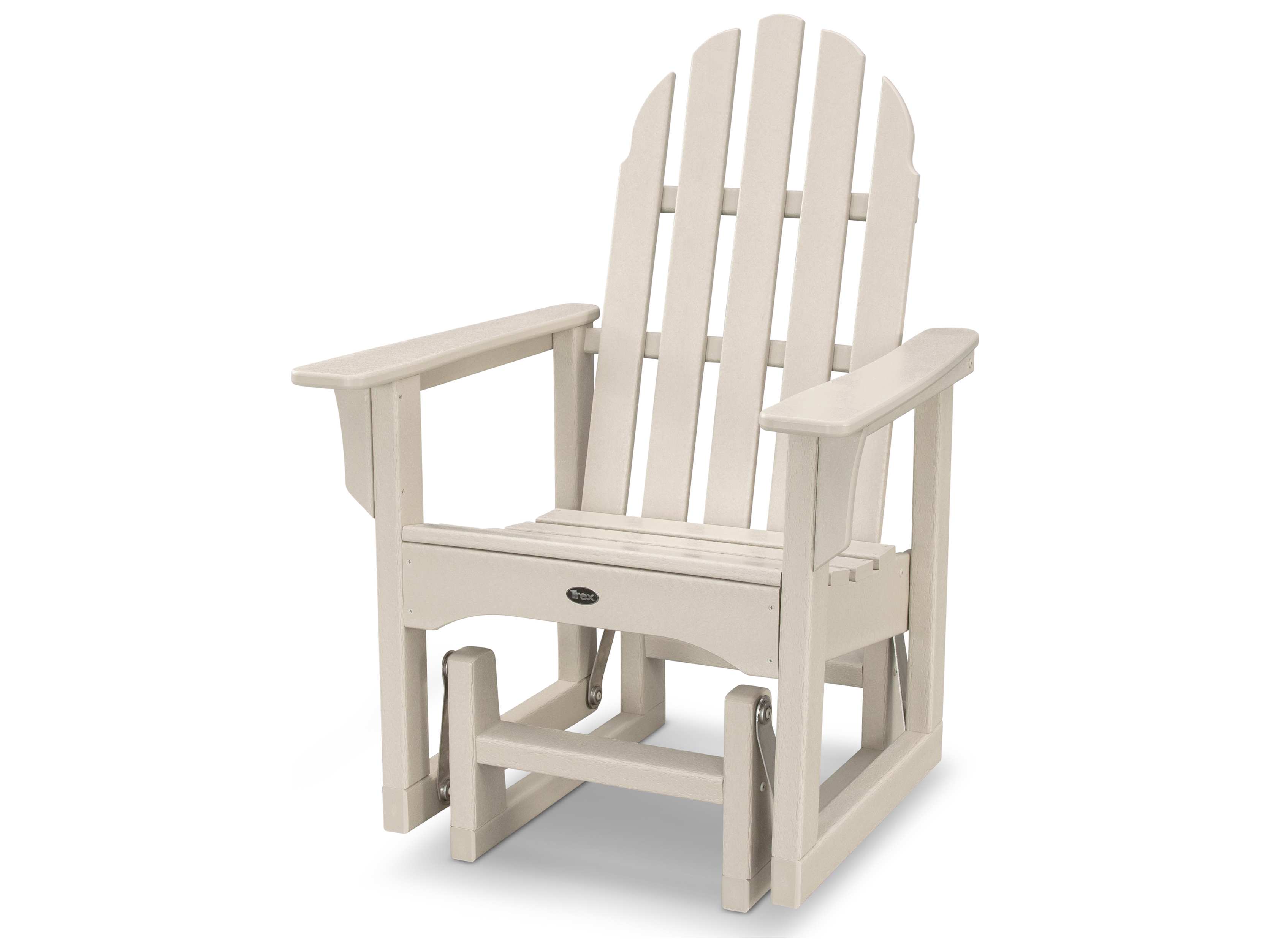 Trex® Outdoor Furniture™ Cape Cod Recycled Plastic Adirondack Glider
