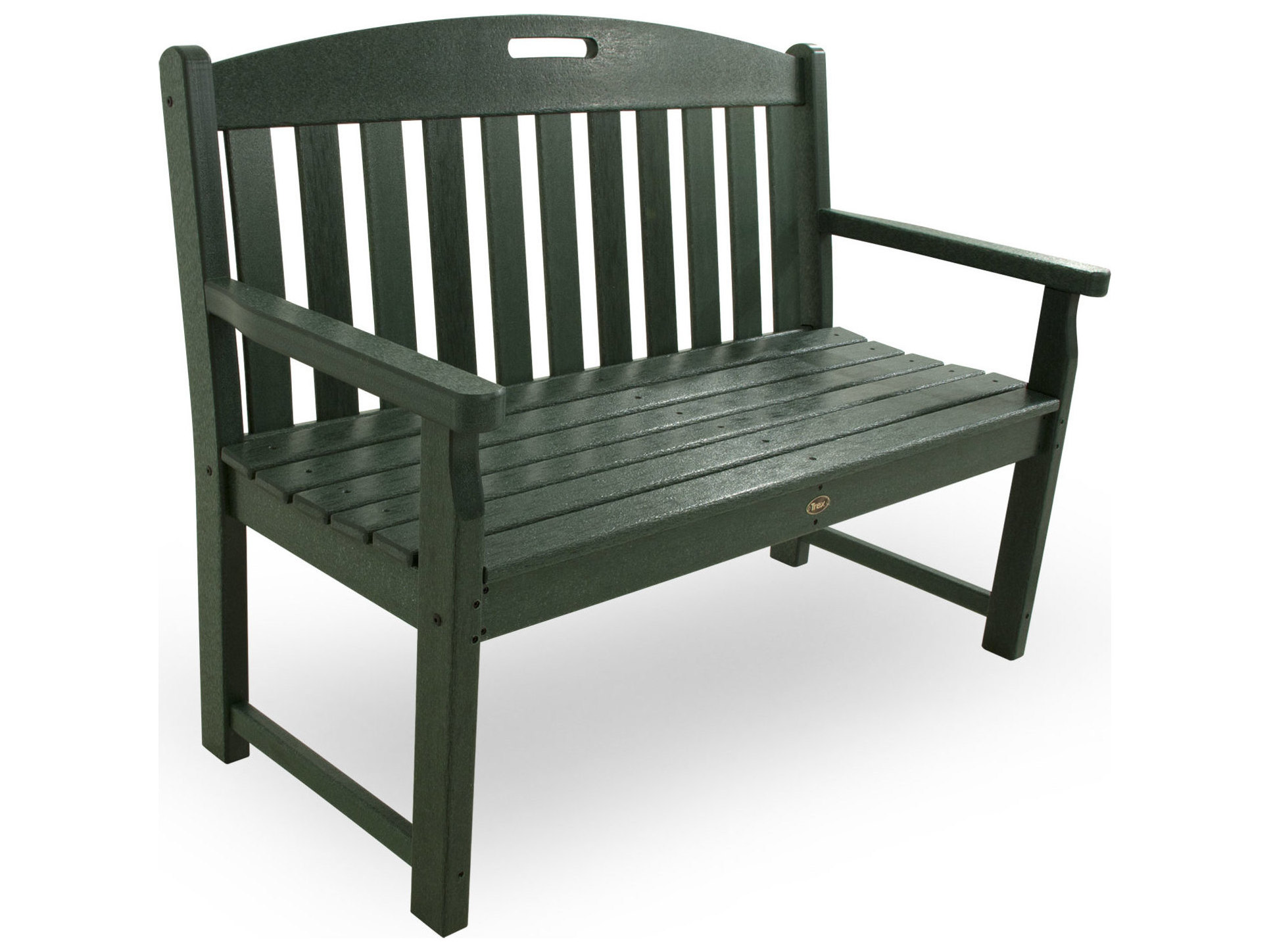Trex® Outdoor Furniture™ Yacht Club Recycled Plastic Bench TRXTXB48