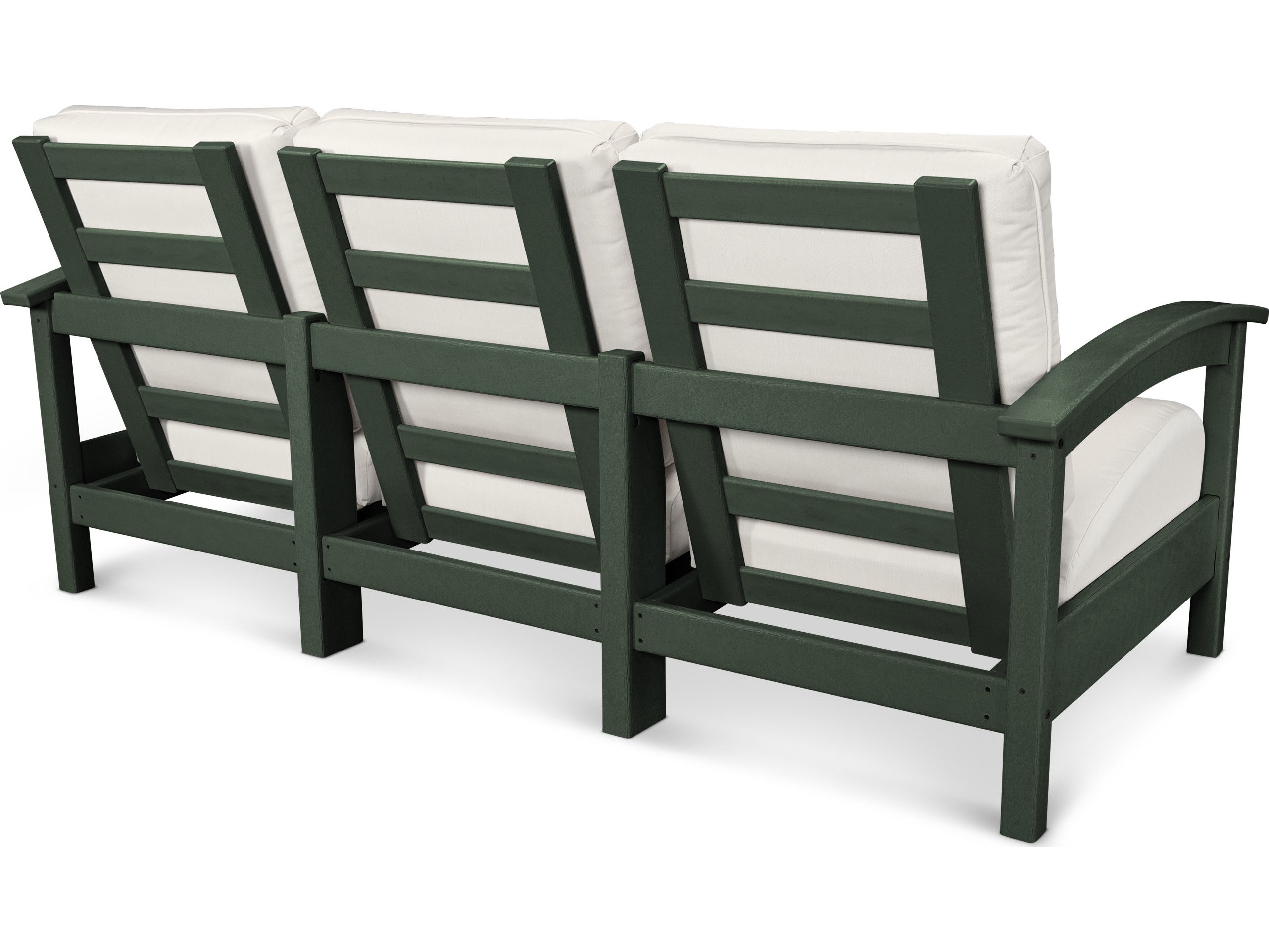 Trex® Outdoor Furniture™ Rockport Deep Seating Recycled Plastic Sofa